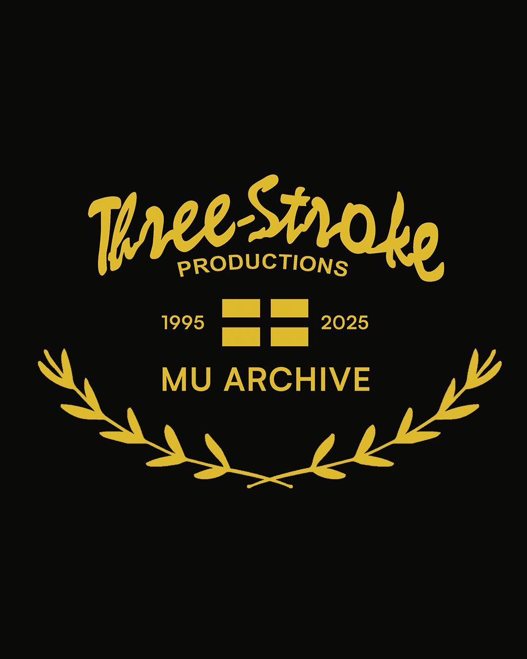 T-Shirt Celebration A Three Stroke Production - Black