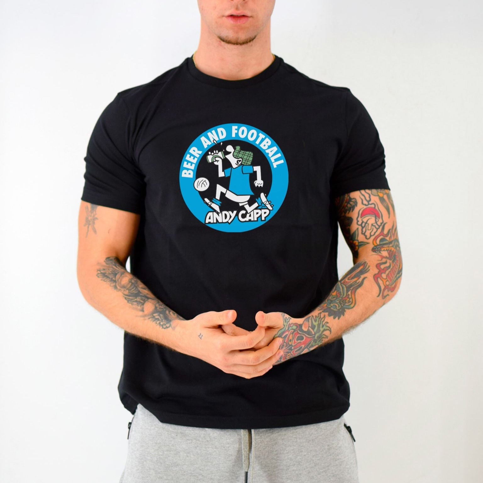 Beer and Football T-Shirt Andy Capp AW25 - Col. 2