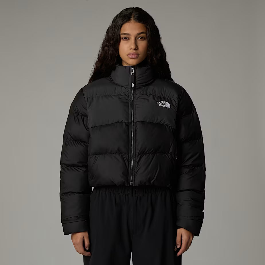 Cropped Saikuru Jacket The North Face Donna AW25 - TNF Black-Asphalt Grey