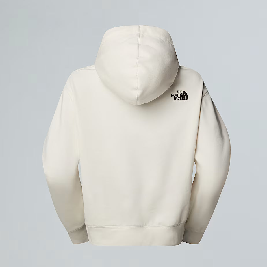 Women's Essential Cropped Hoodie The North Face AW25 - White Dune