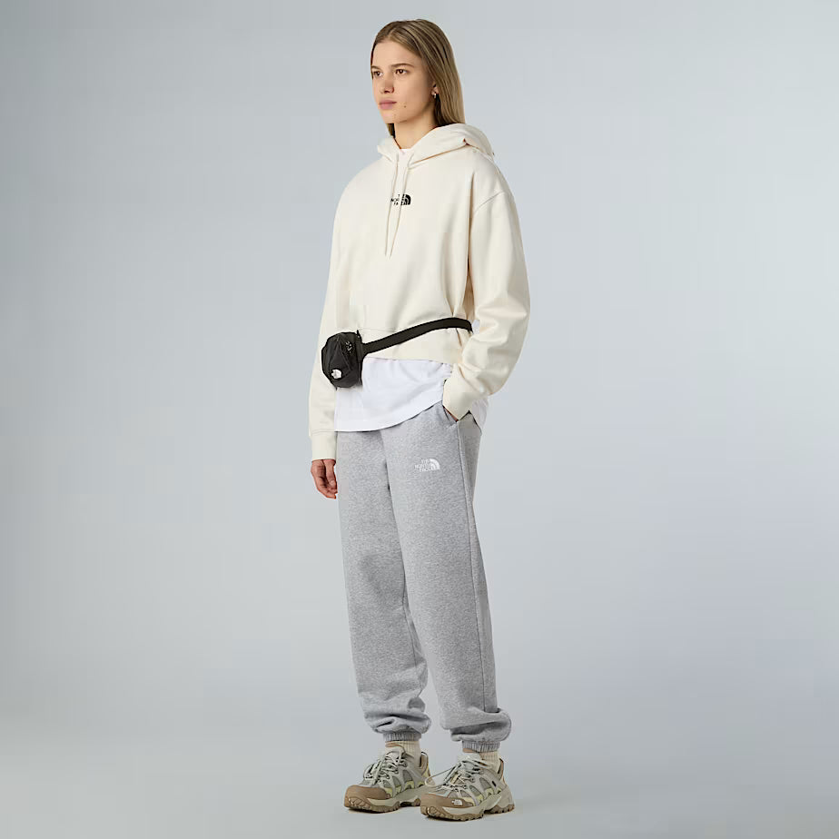 Women's Essential Cropped Hoodie The North Face AW25 - White Dune