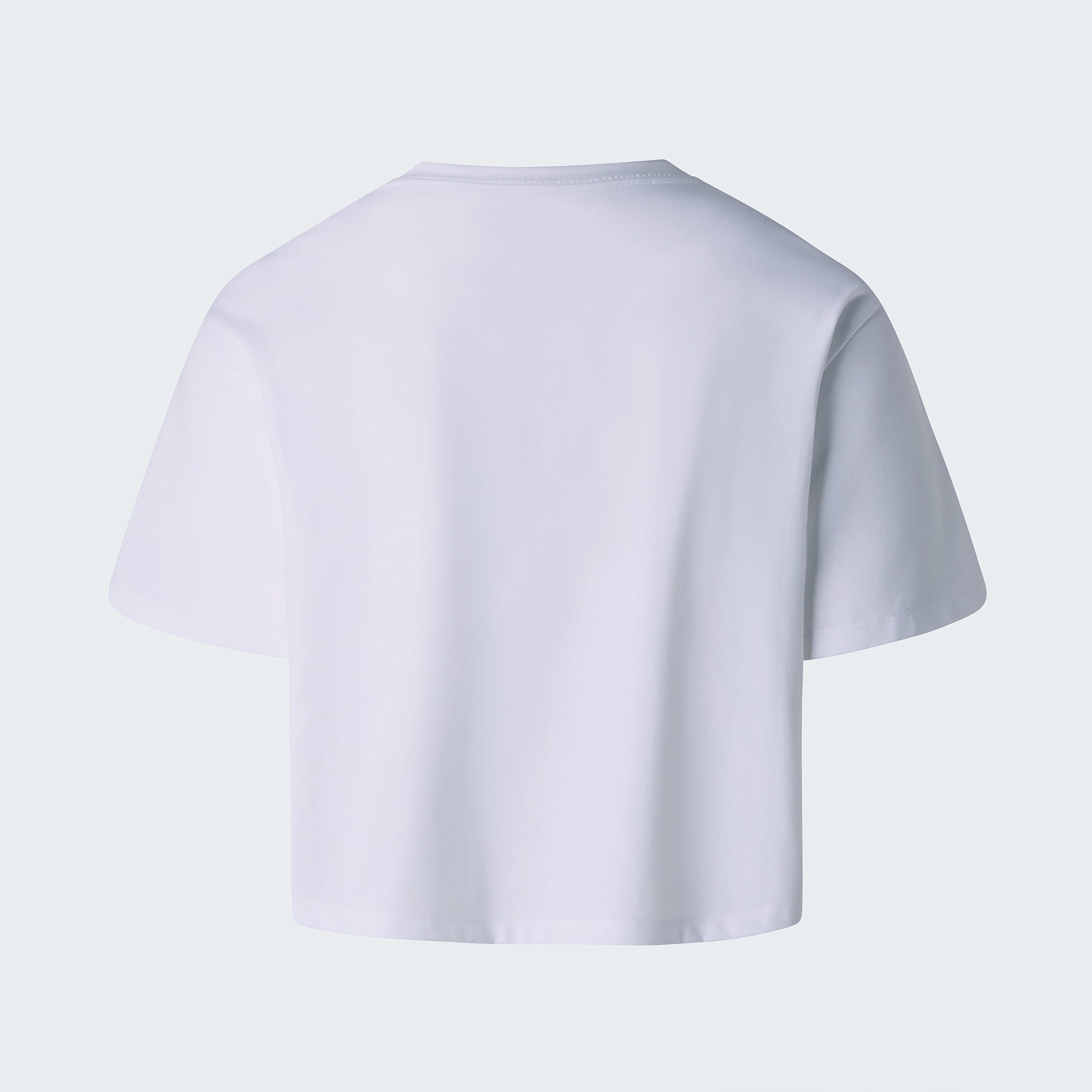 Simple Dome Cropped Relaxed T-Shirt The North Face Donna - TNF White