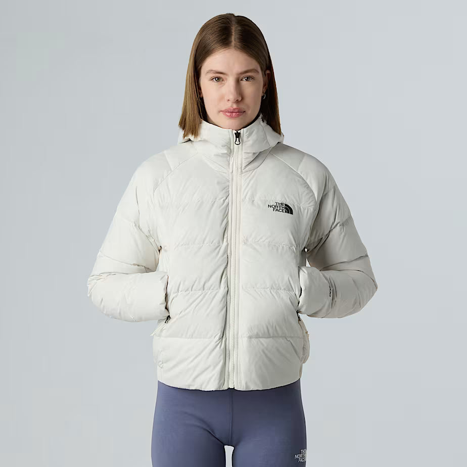 Hyalite Down Hooded Jacket The North Face AW25 - White Dune