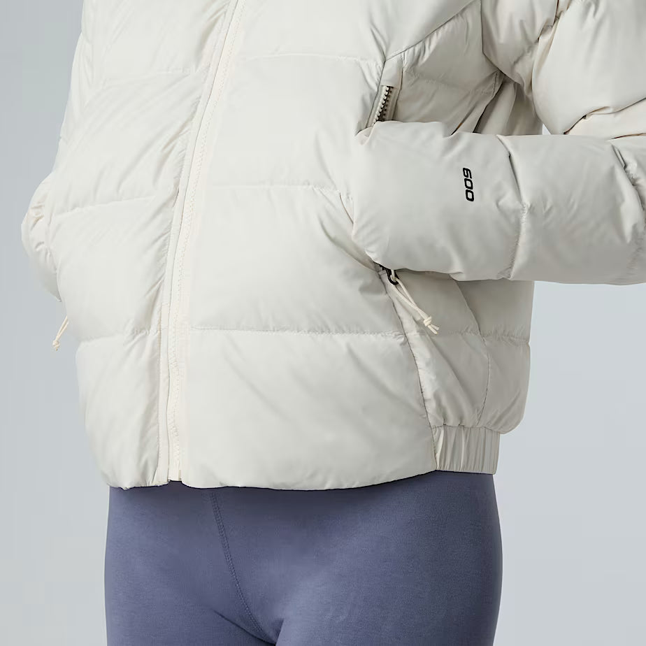 Hyalite Down Hooded Jacket The North Face AW25 - White Dune