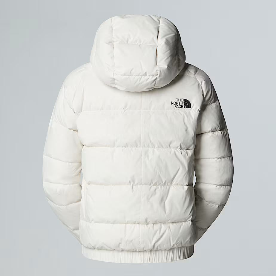 Hyalite Down Hooded Jacket The North Face AW25 - White Dune