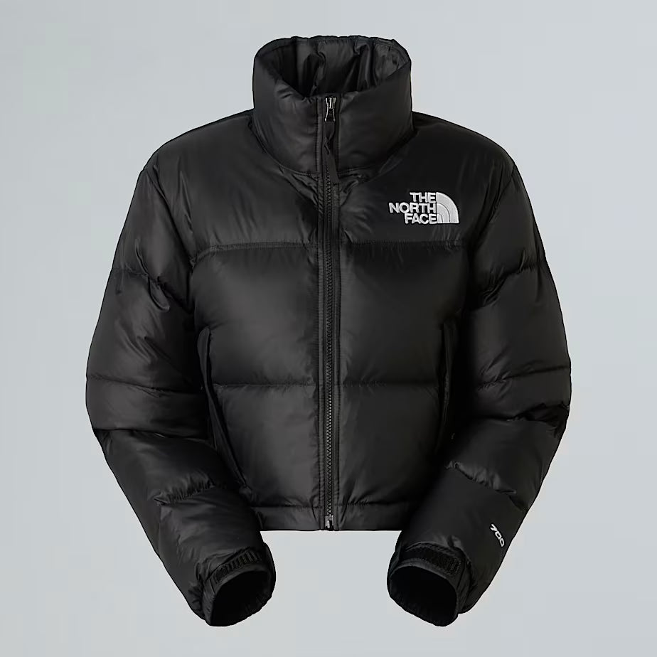 Nuptse Short Jacket The North Face Donna AW25 - TNF Black / Recycled Down