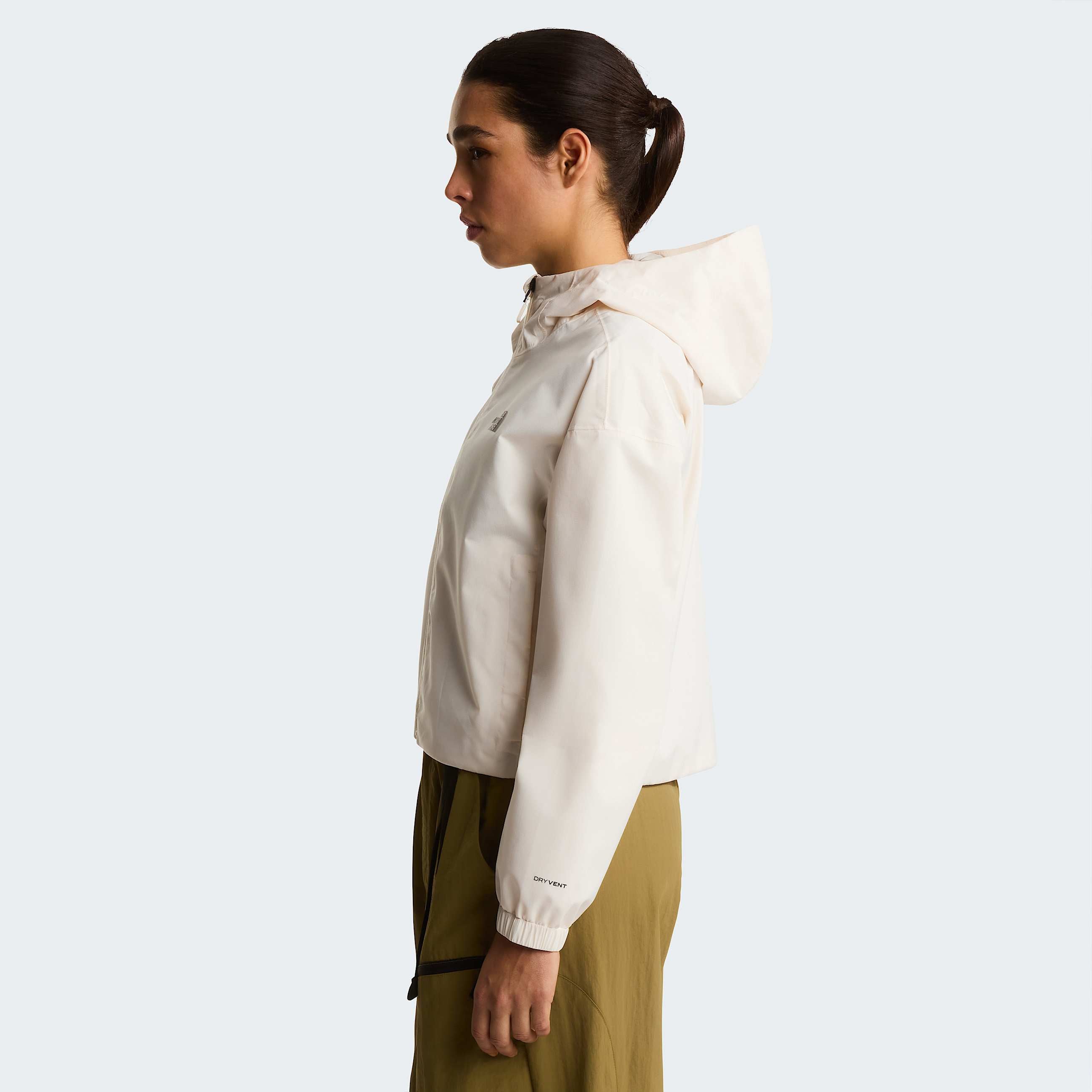 Women's Quest DryVent™ Cropped Jacket The North Face - White Dune