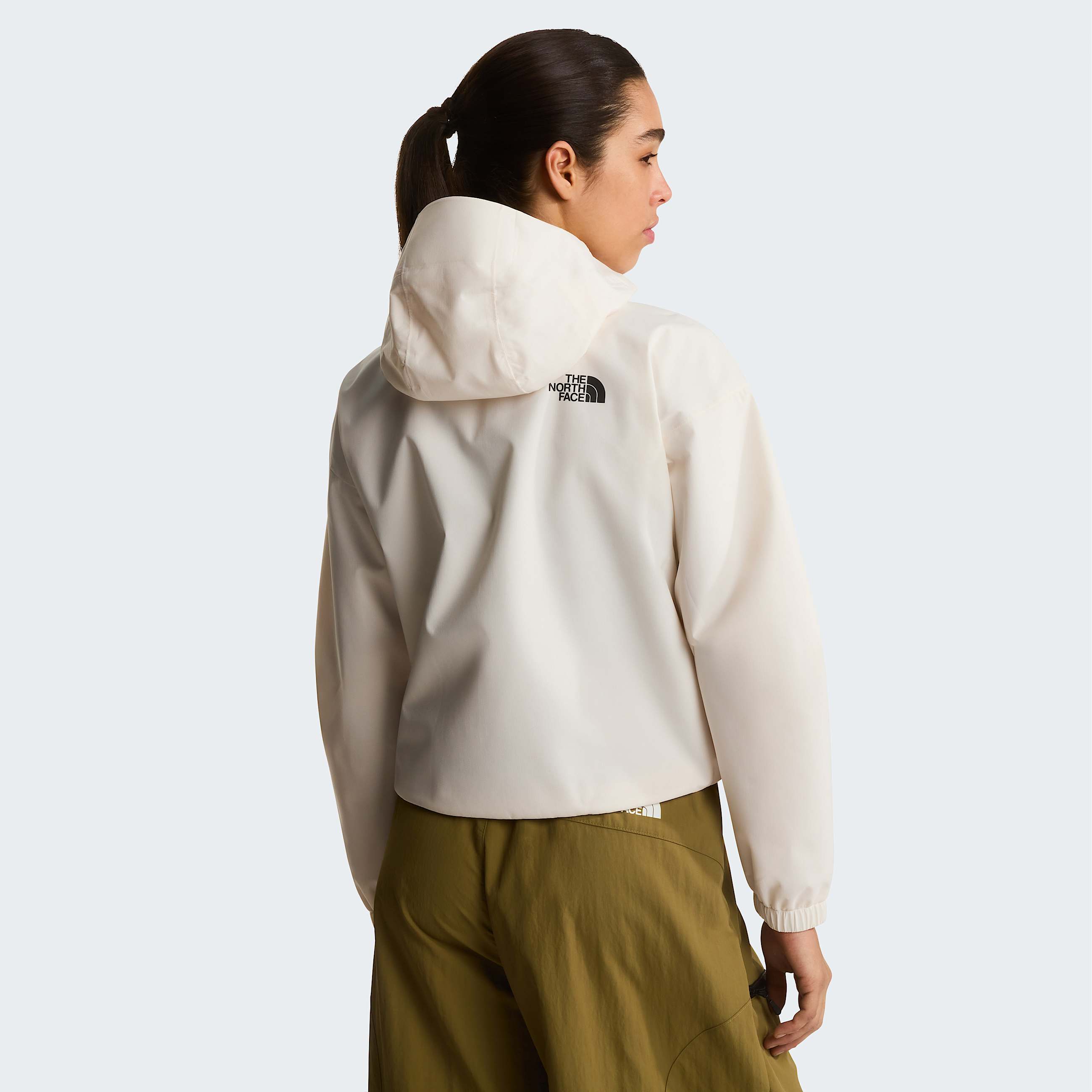 Women's Quest DryVent™ Cropped Jacket The North Face - White Dune