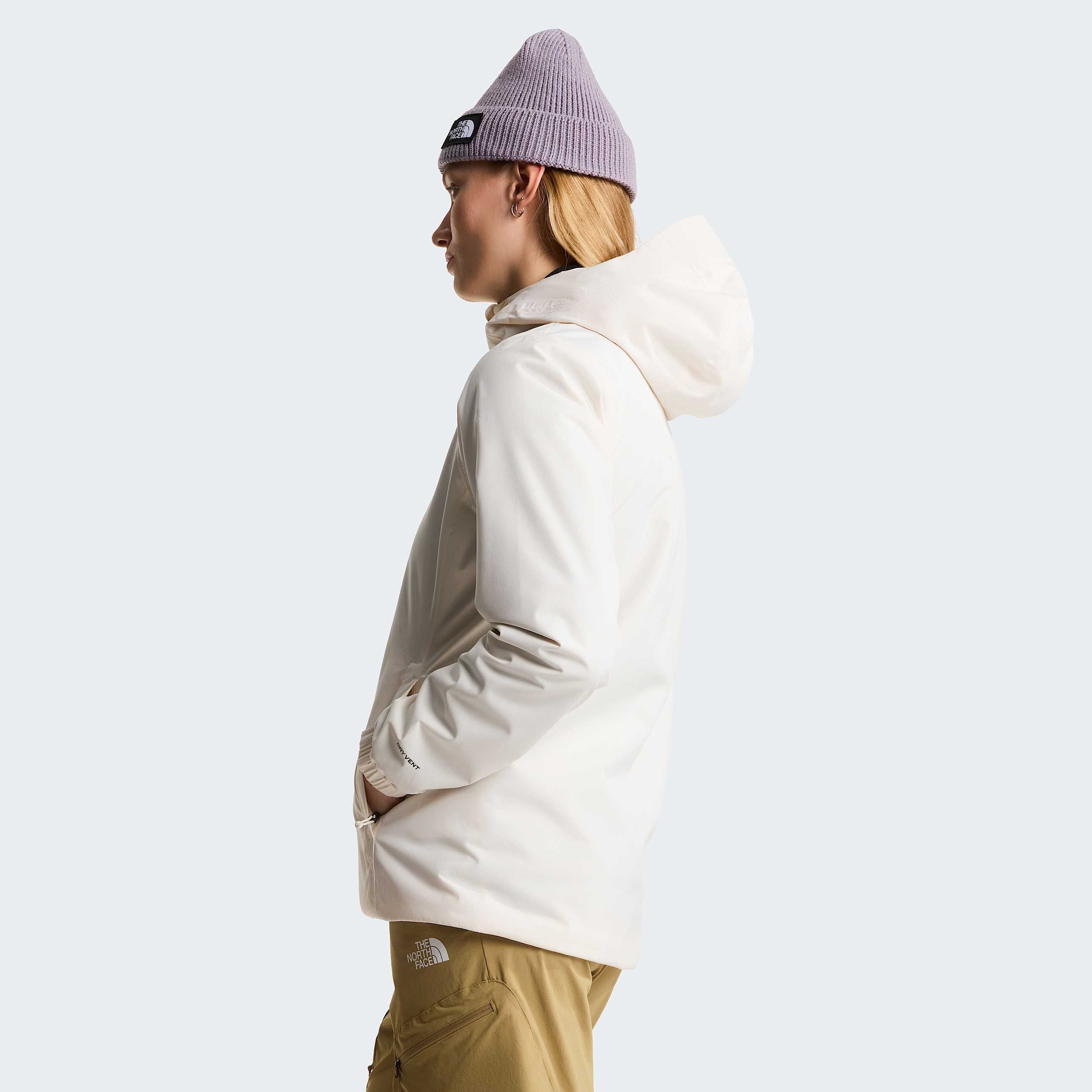 Women's Quest DryVent™ Jacket Waterproof The North Face - White Done