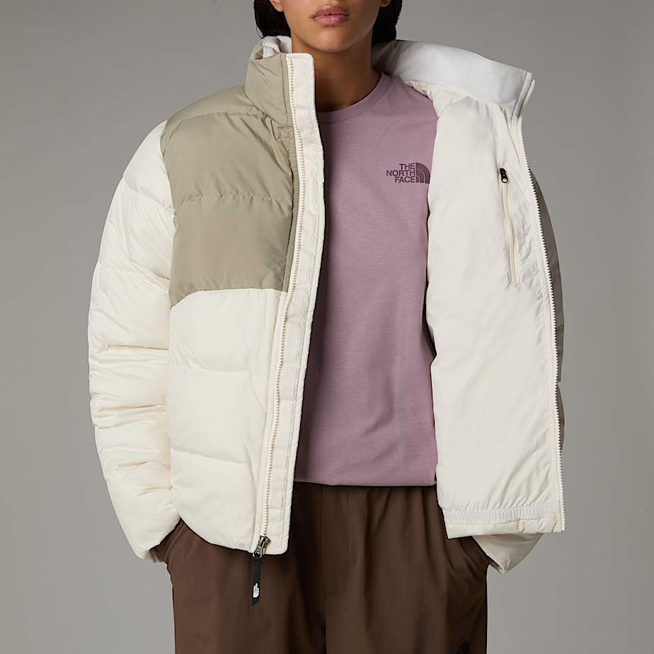 Giacca Saikuru da donna The North Face - White Dune / Clay Green