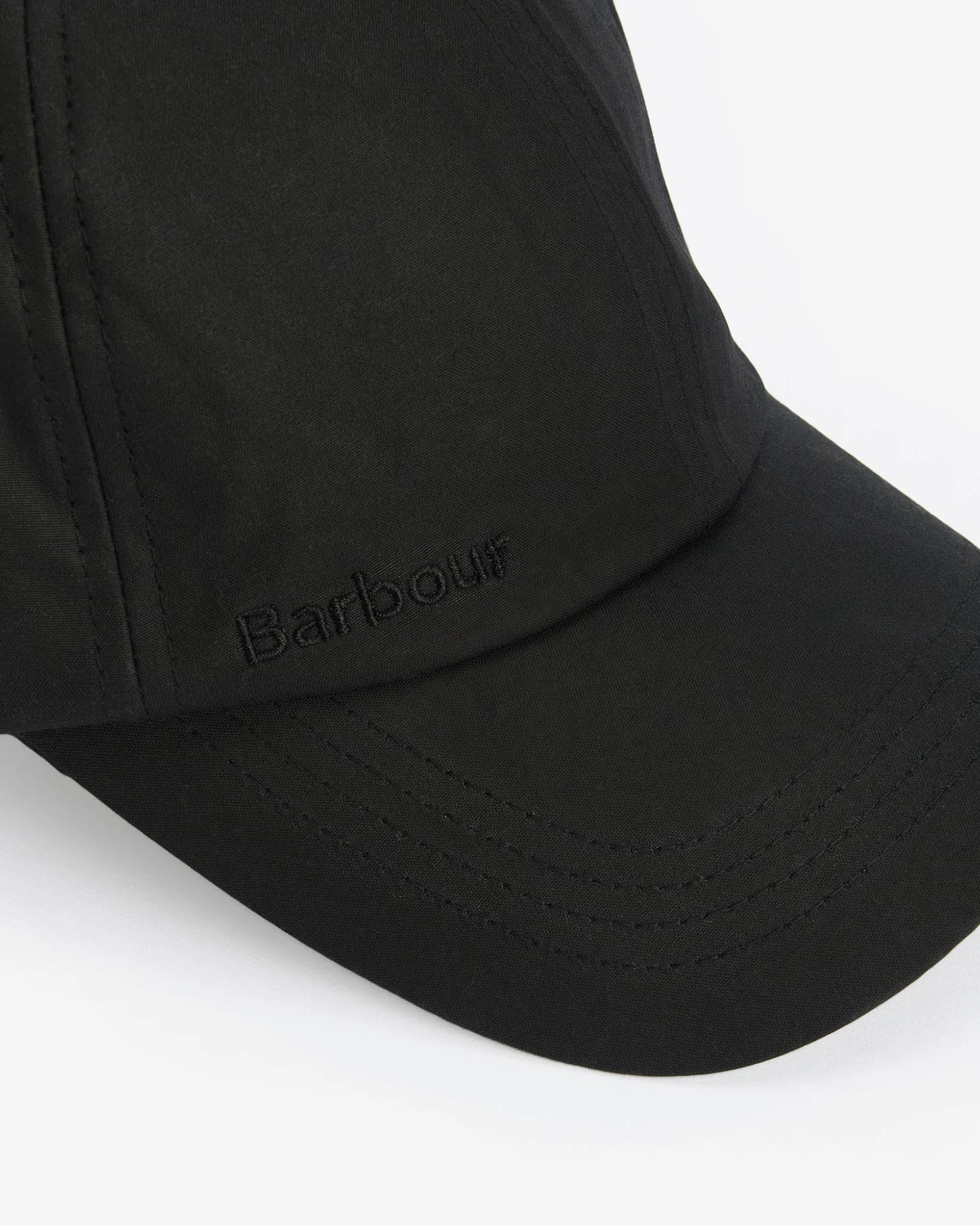 Wax Sports Cap AW25 Barbour - Black