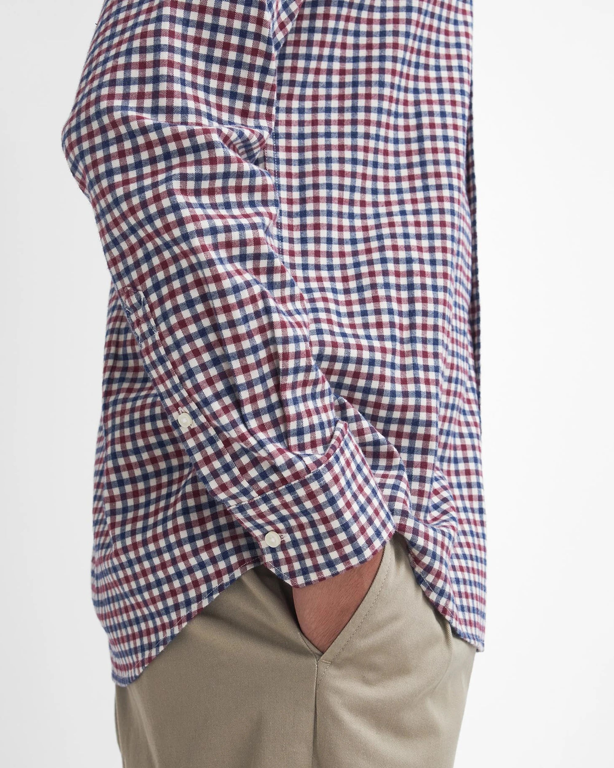 Finkle Tailored Shirt AW25 Barbour - Merlot