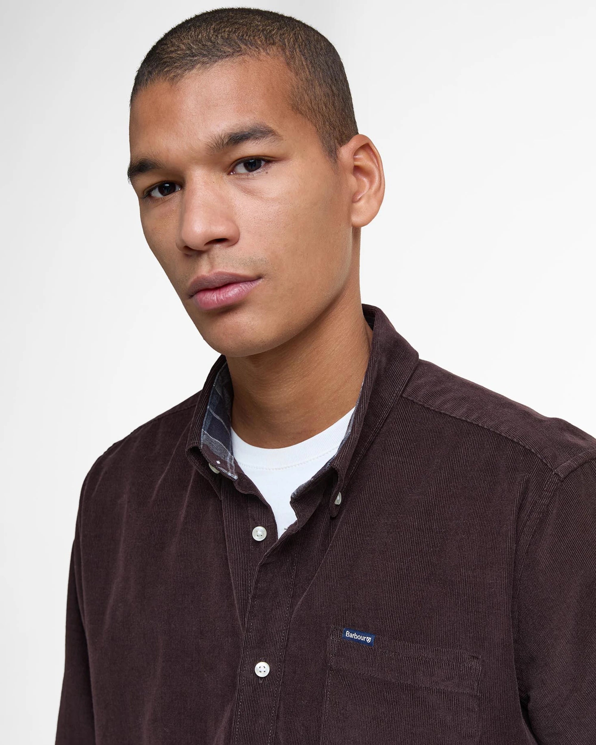 Ramsey Tailored Shirt AW25 Barbour - Dark Oak