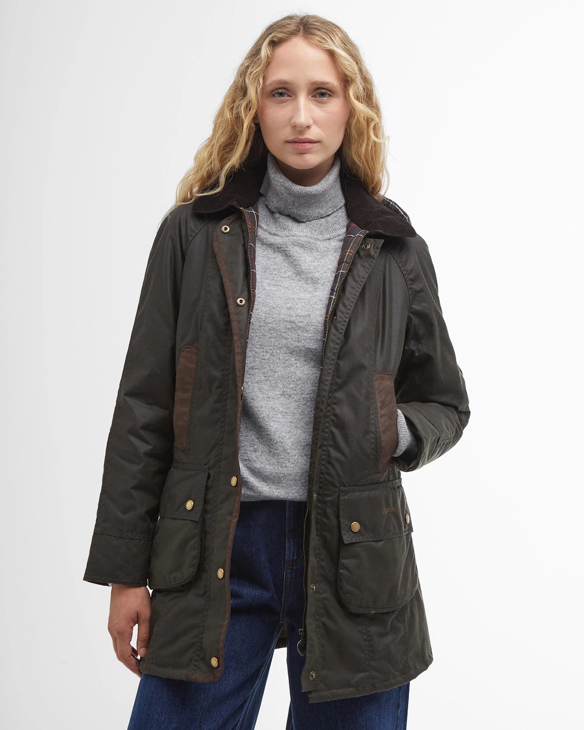 Bower Wax Jacket AW25 Barbour - Olive / Classic