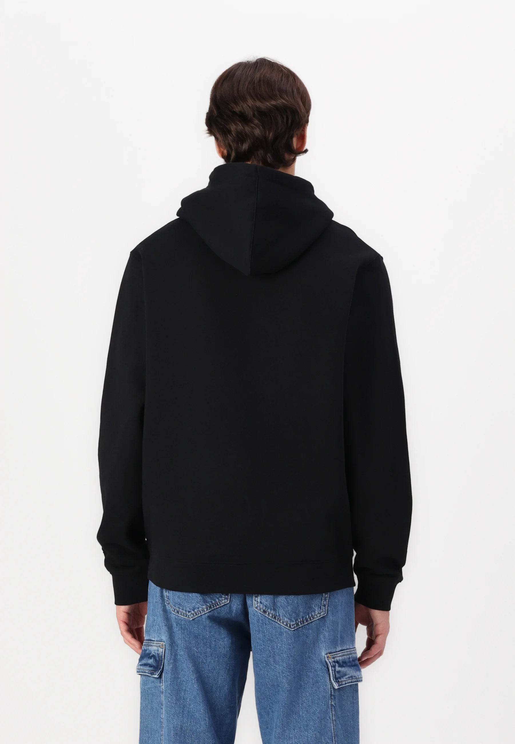 Embroidered Hoodie Lyle & Scott - Jet Black / White