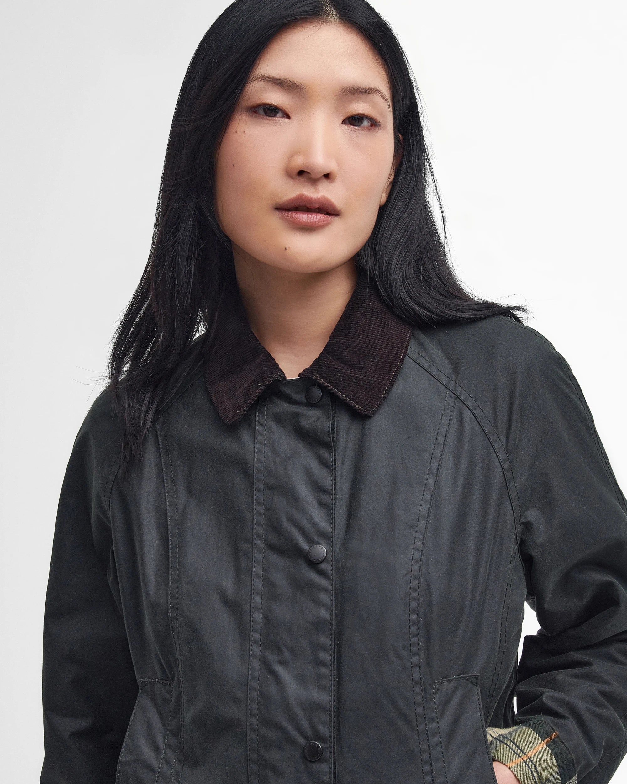 Beadnell Wax Jacket AW25 Barbour - Sage