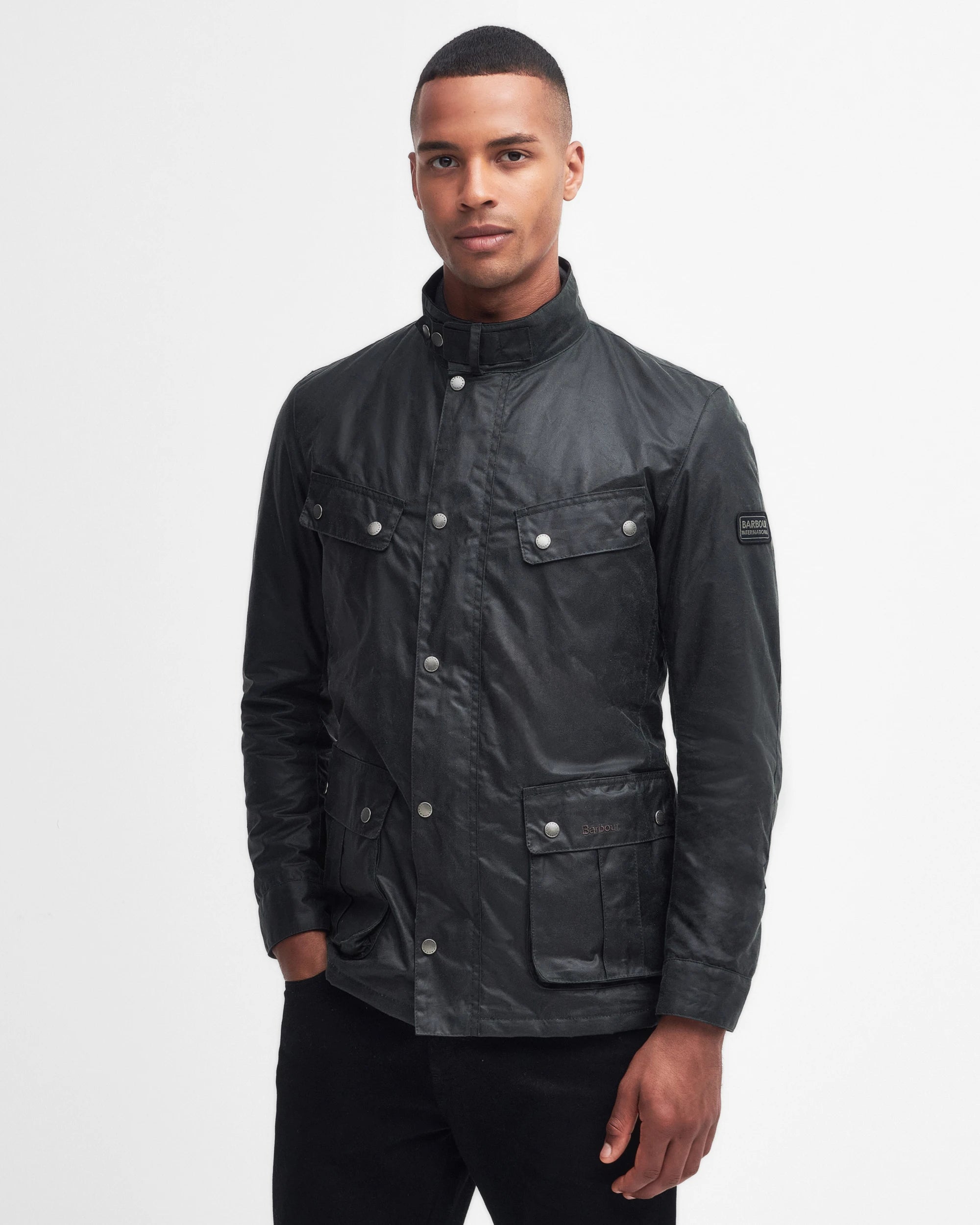 Duke Wax Jacket AW25 Barbour International - Sage