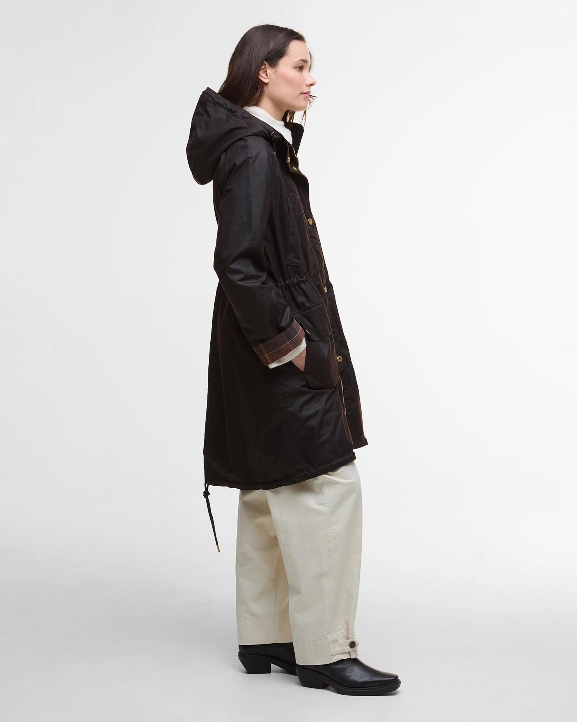 Marcy Wax Parka AW25 Barbour Donna