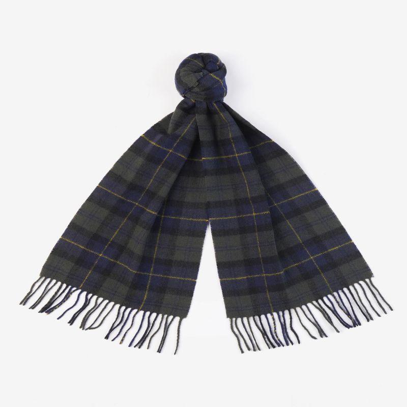 Tartan Lambswool Scarf AW25 Barbour - Olive Night