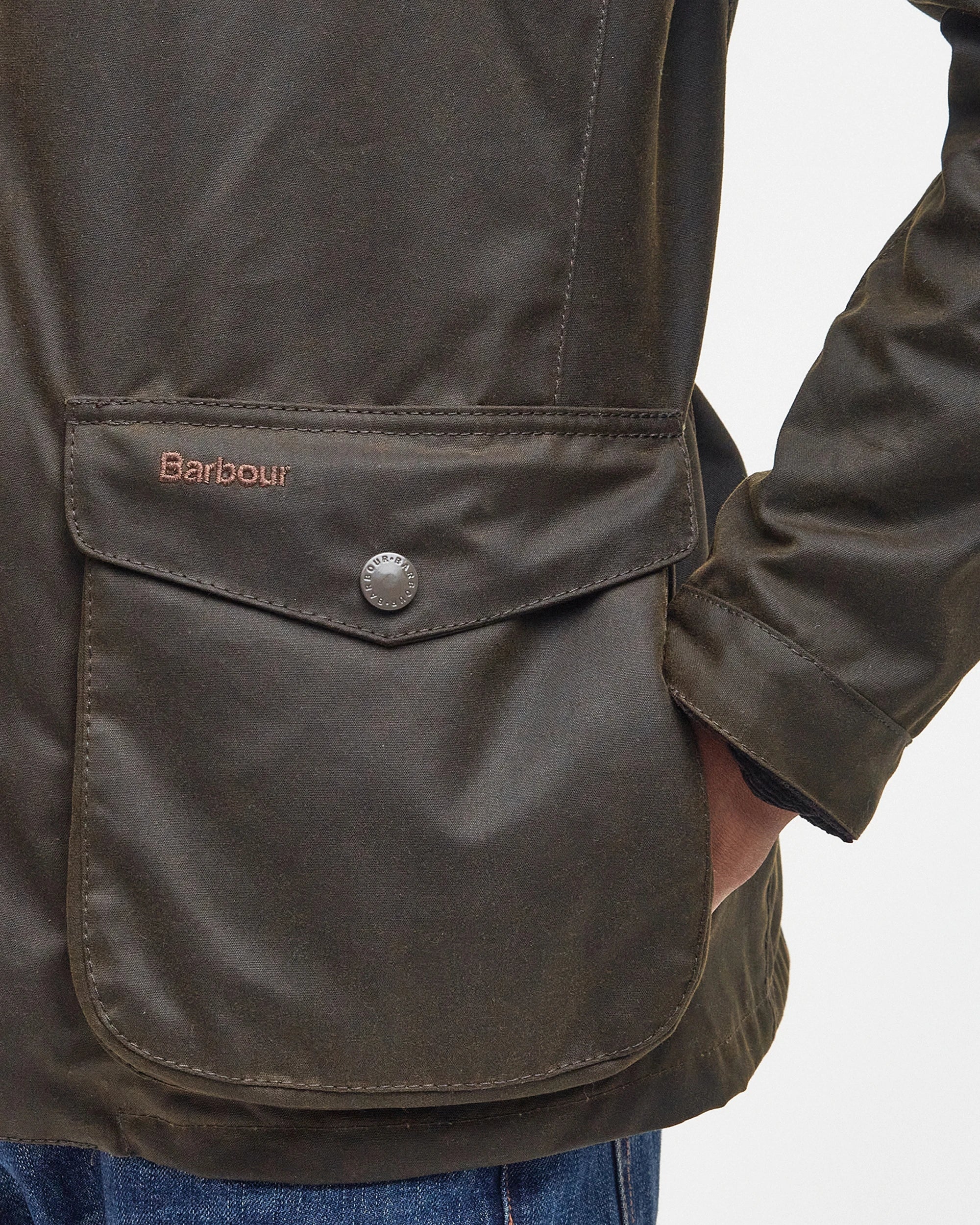 Ogston Wax Jacket AW25 Barbour - Olive