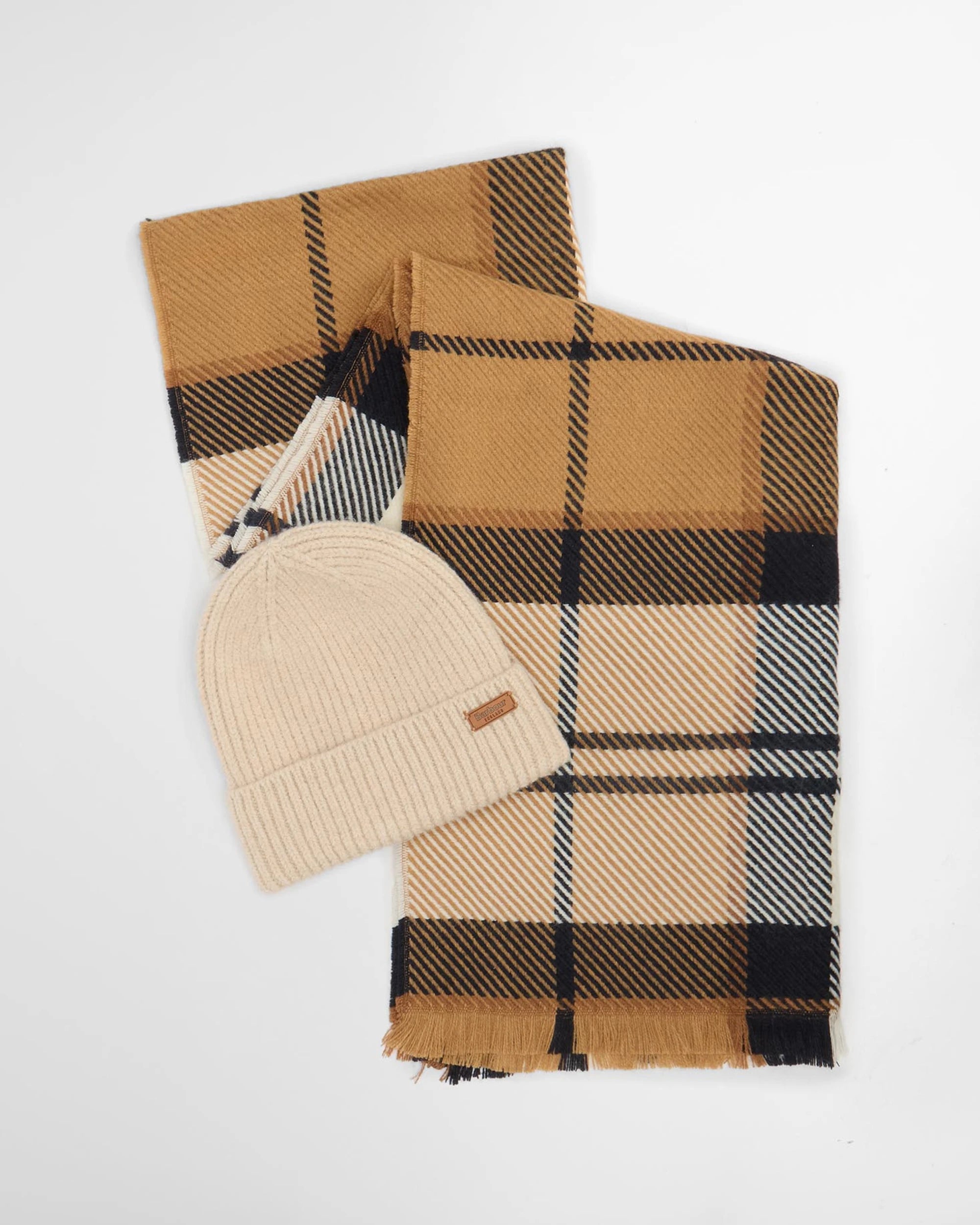 Pendele Gift Set Beanie & Blair Scarf Set AW25 Barbour - Hessian Navy
