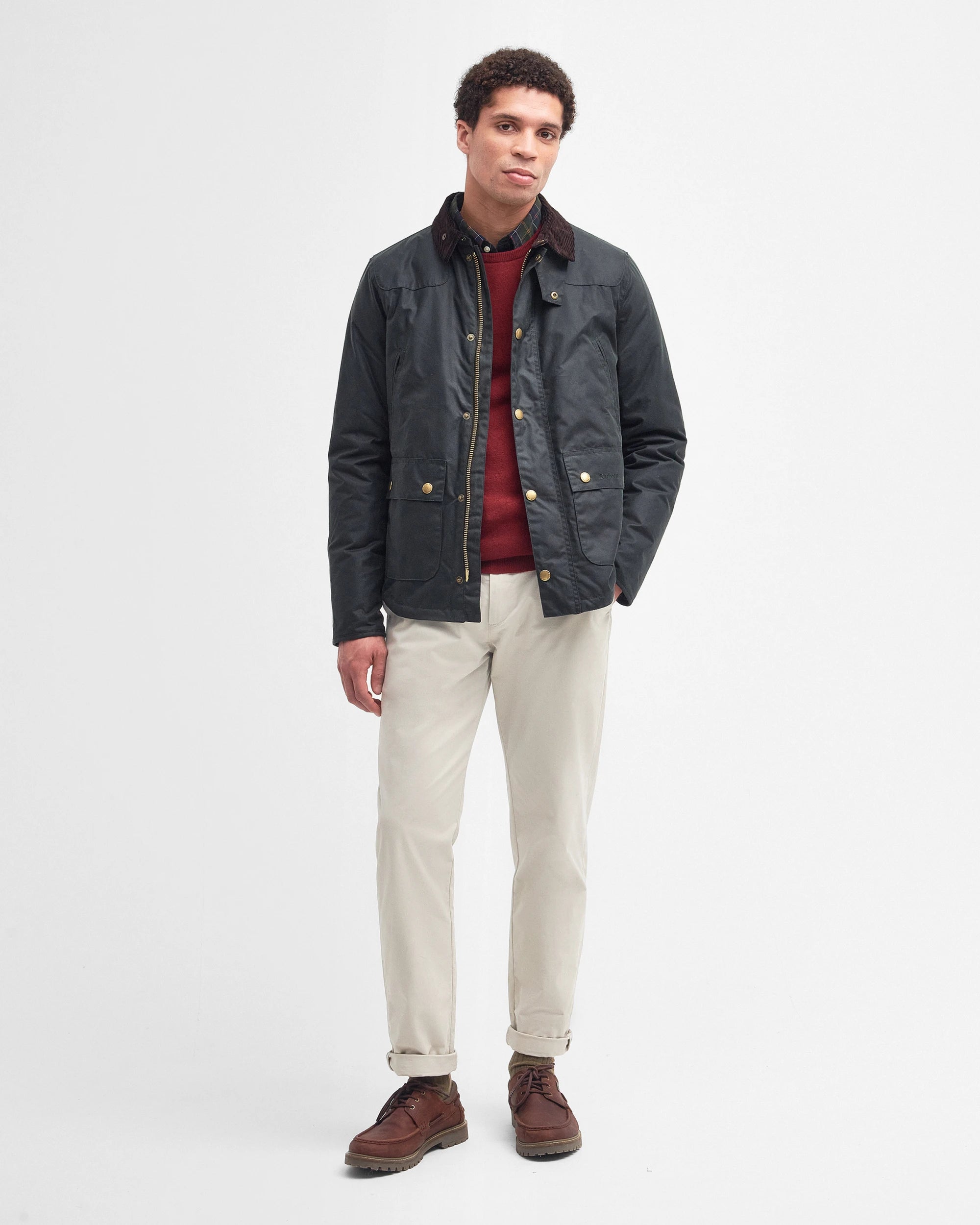 Reelin Wax Jacket AW25 Barbour - Sage