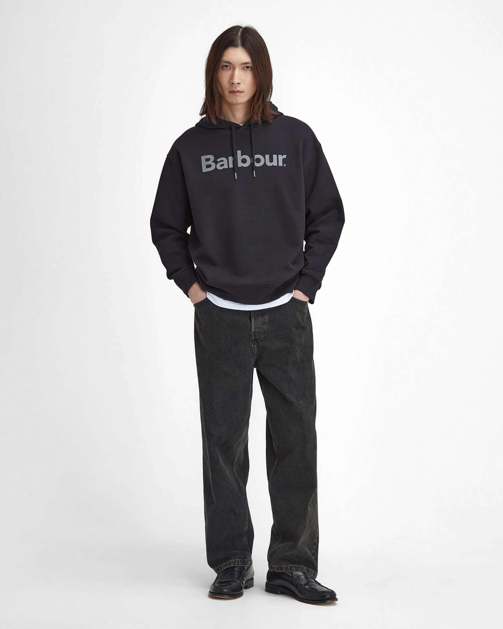 Brushed Oversized Hoodie Nicholas - Black