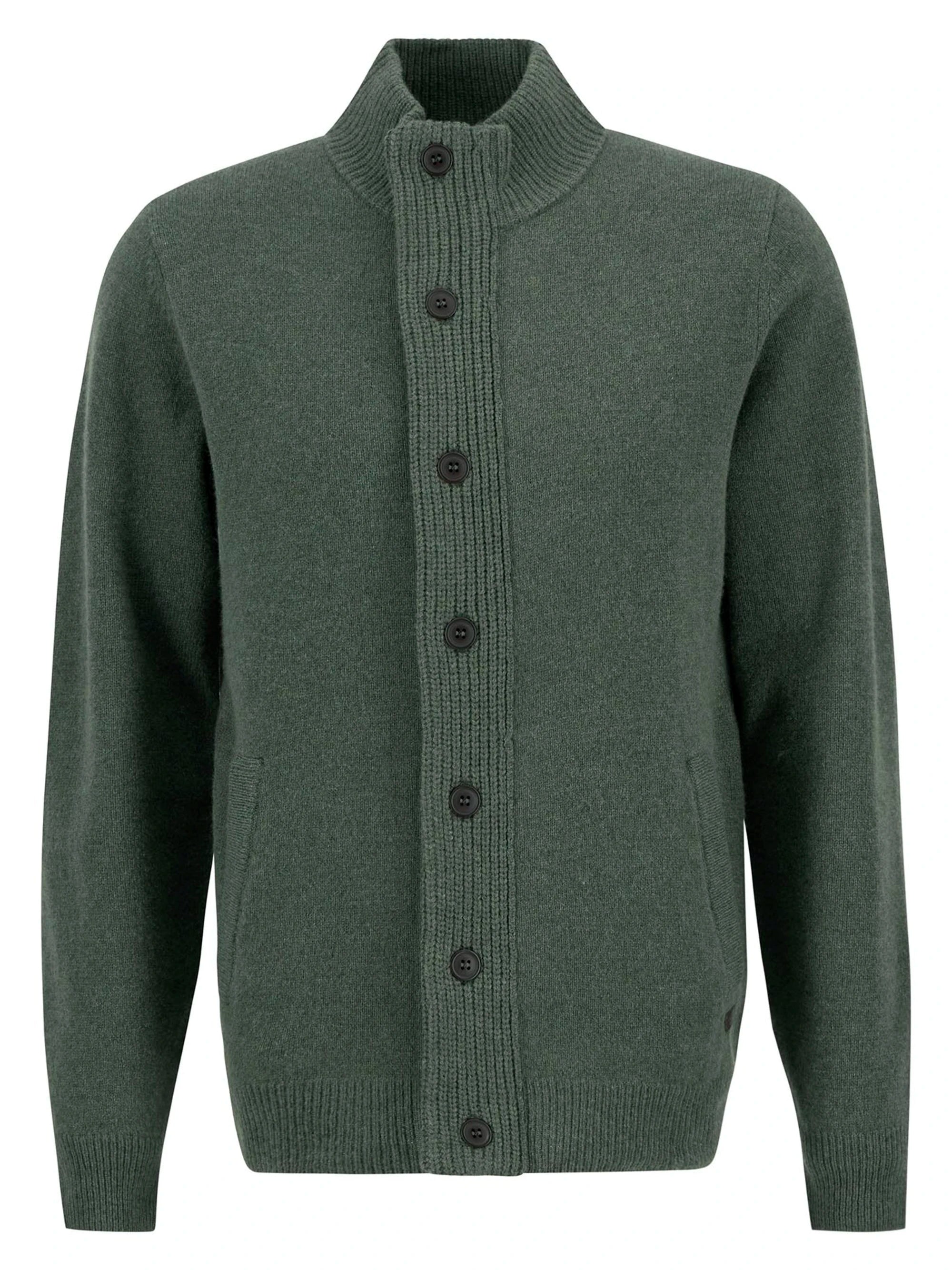 Essential Patch Zip Through AW25 Barbour - Olive