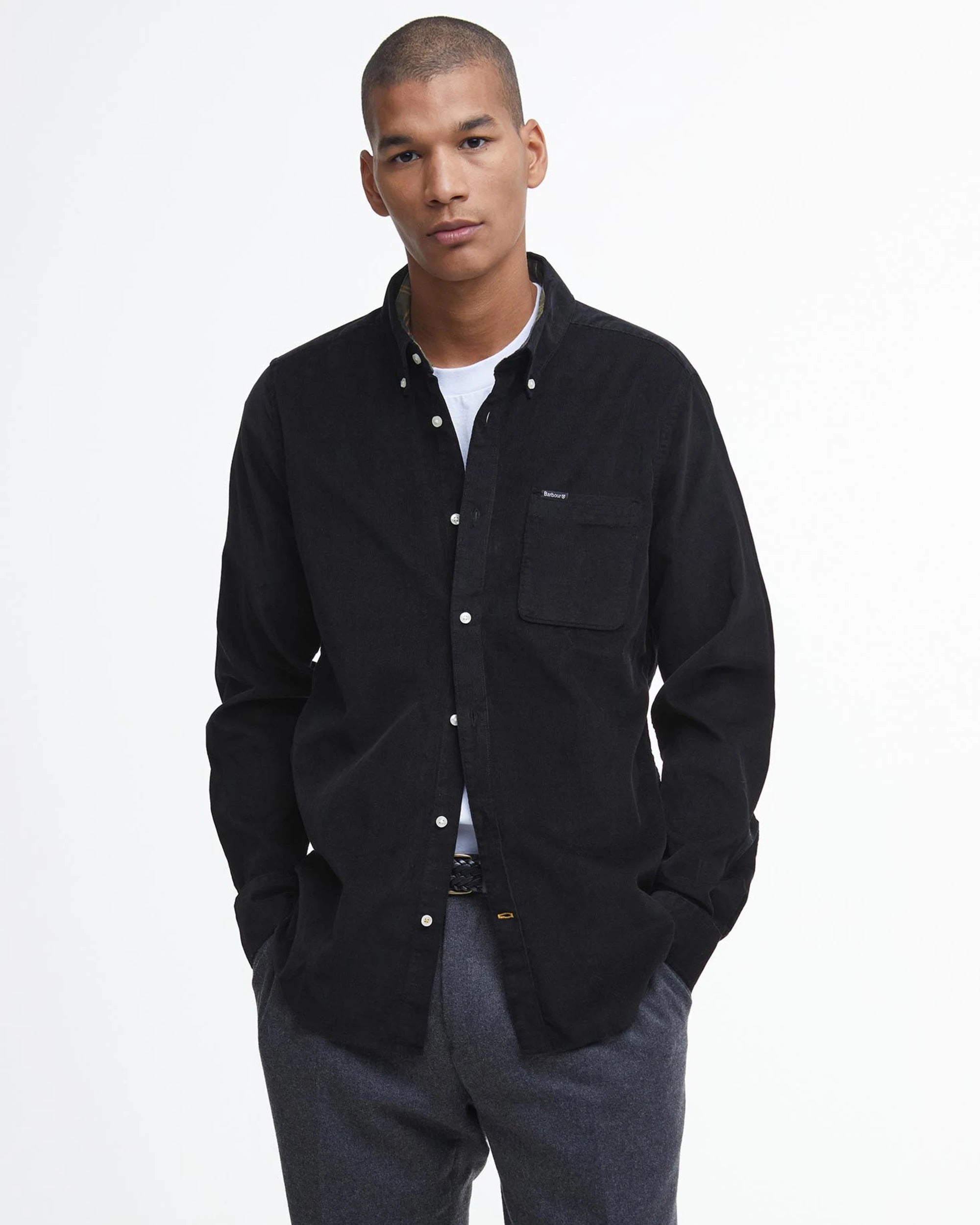 Ramsey Tailored Shirt AW25 Barbour - Black