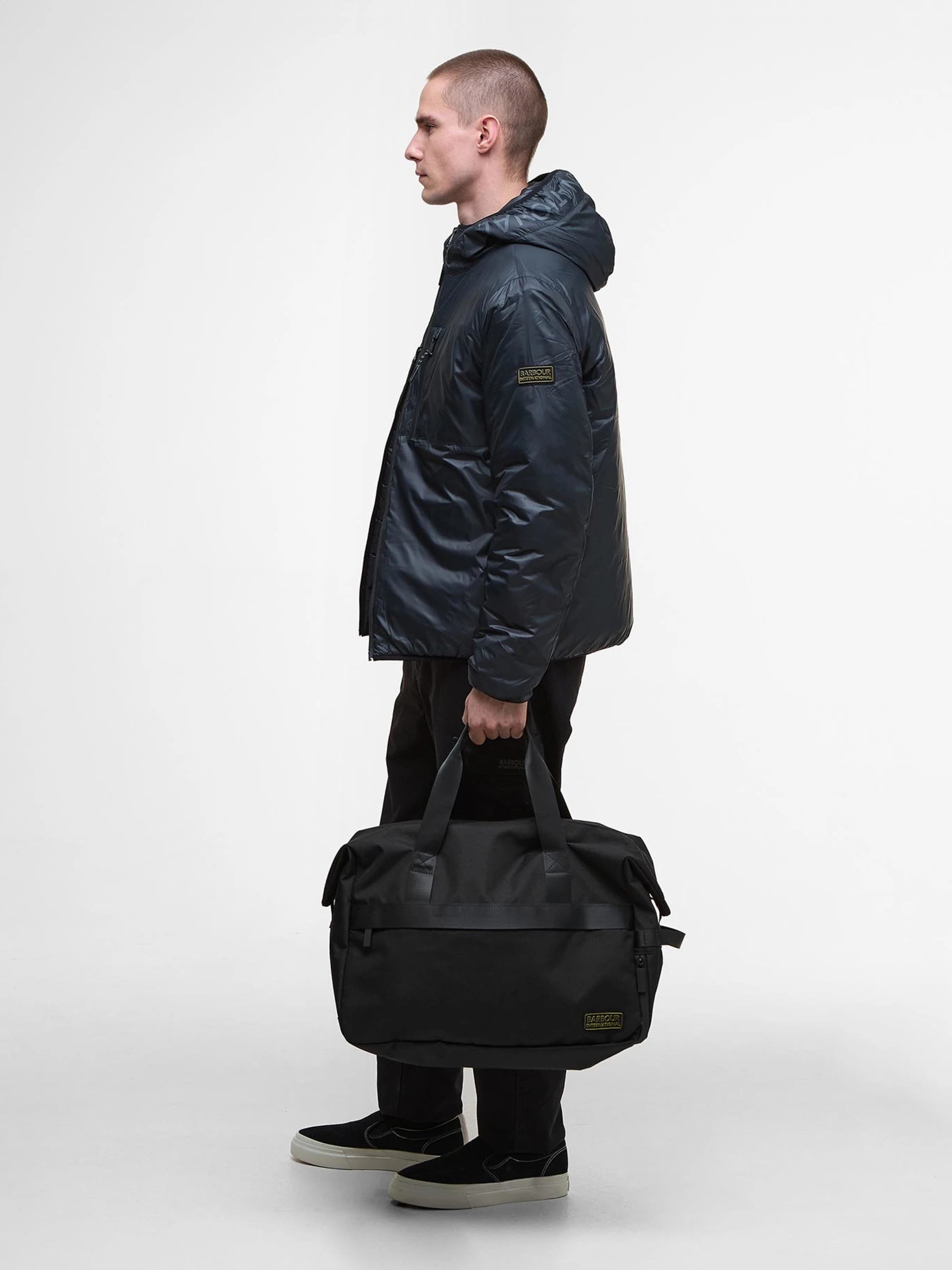 Knockhill Gym Bag AW25 Barbour International - Black