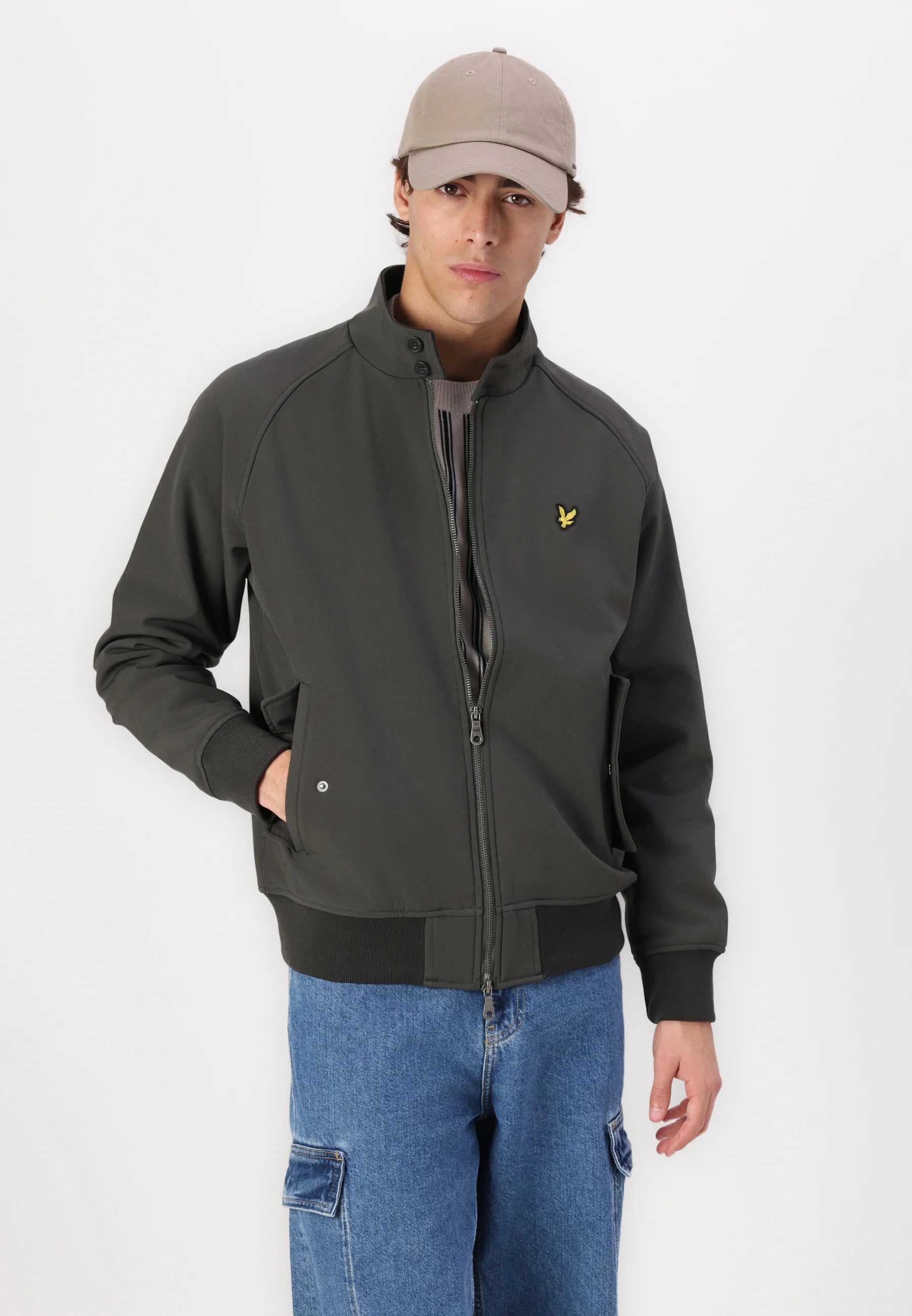 Softshell Harrington Jacket Lyle &amp; Scott - Gunmetal