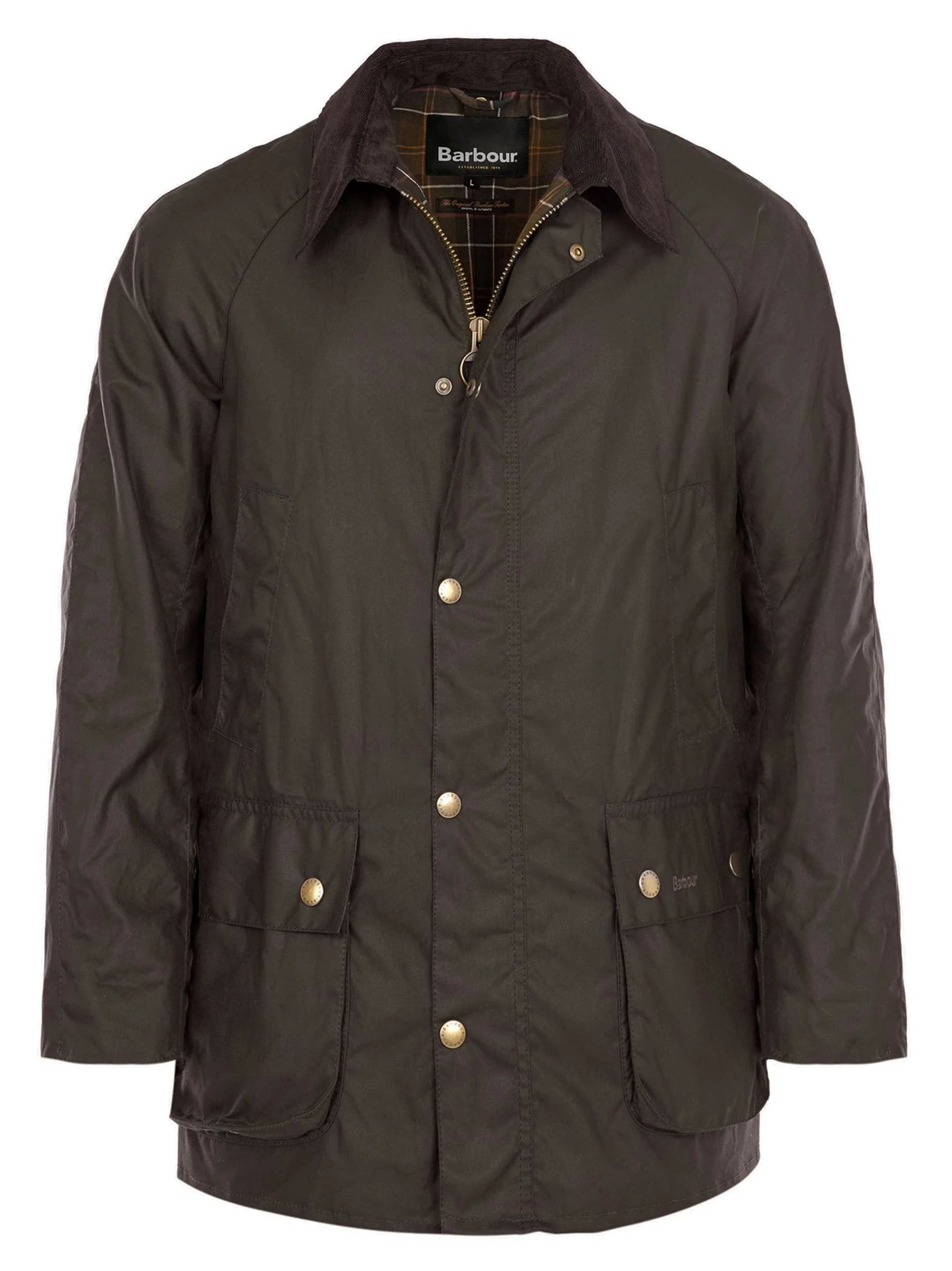 Ashby Wax Jacket AW25 Barbour - Olive