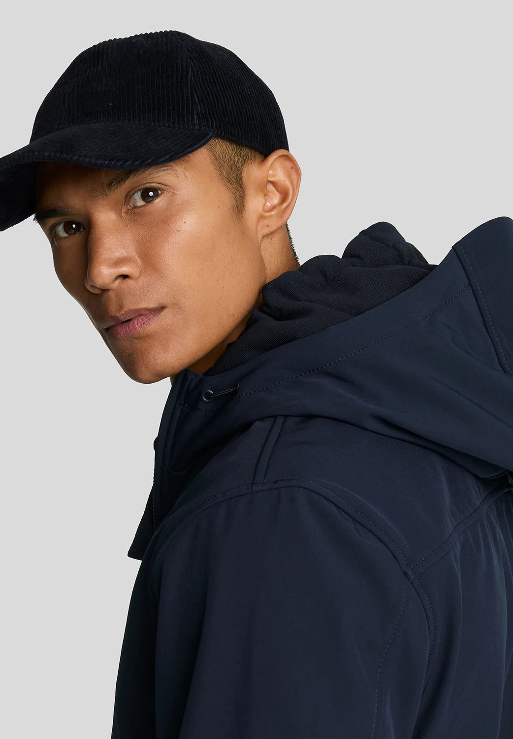 Fleece Back Softshell Jacket Lyle & Scott - Dark Navy