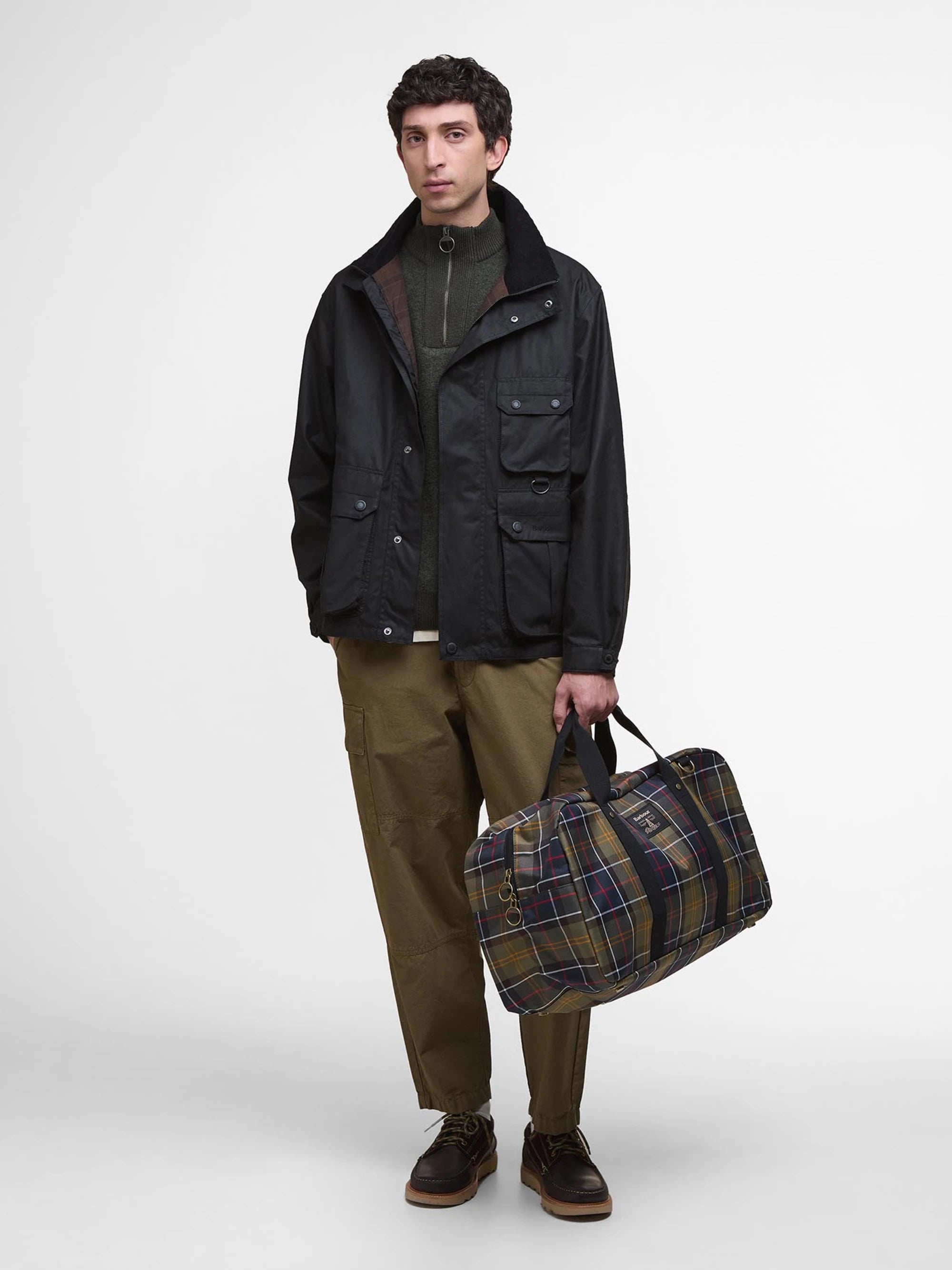 Torridon Tartan Holdall Bag Barbour AW25 - Classic Tartan