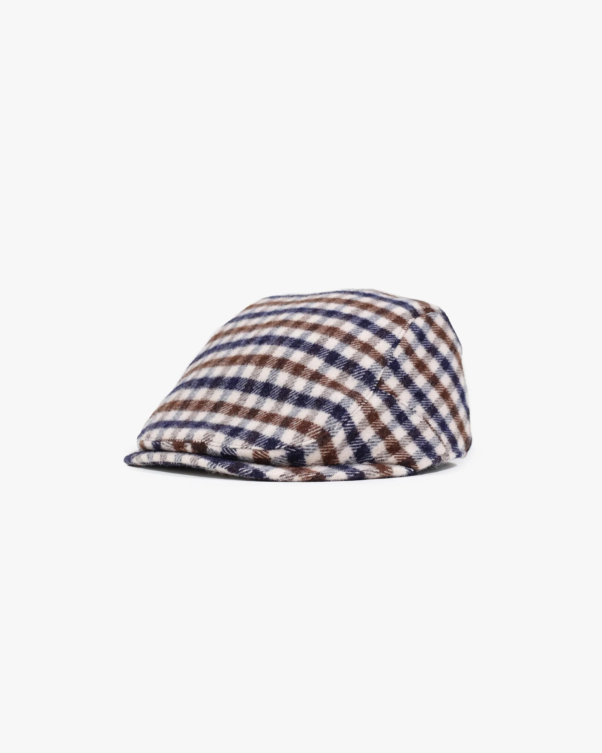 Merino Flat Cap Aquascutum AW25 - Club Check