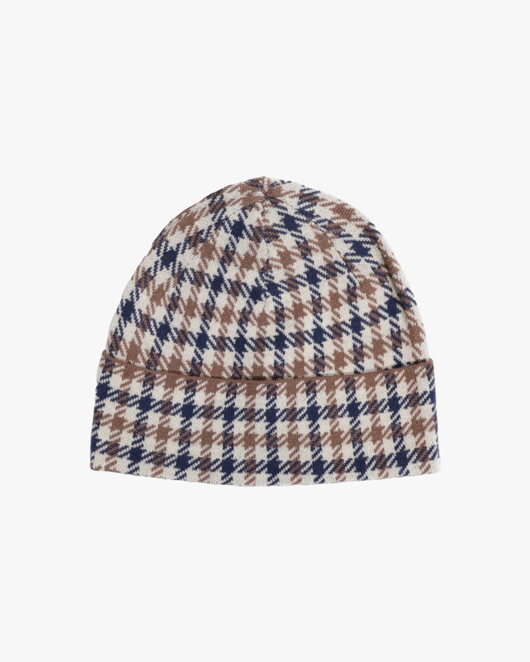 Wool Iconic Beanie Aquascutum AW25 - Club Check