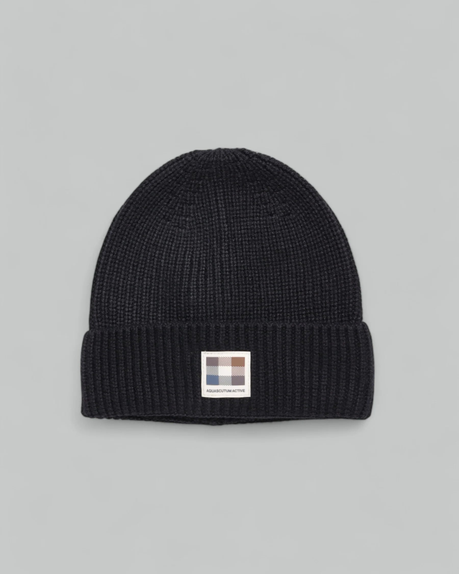 Active Roll Beanie Aquascutum - Black