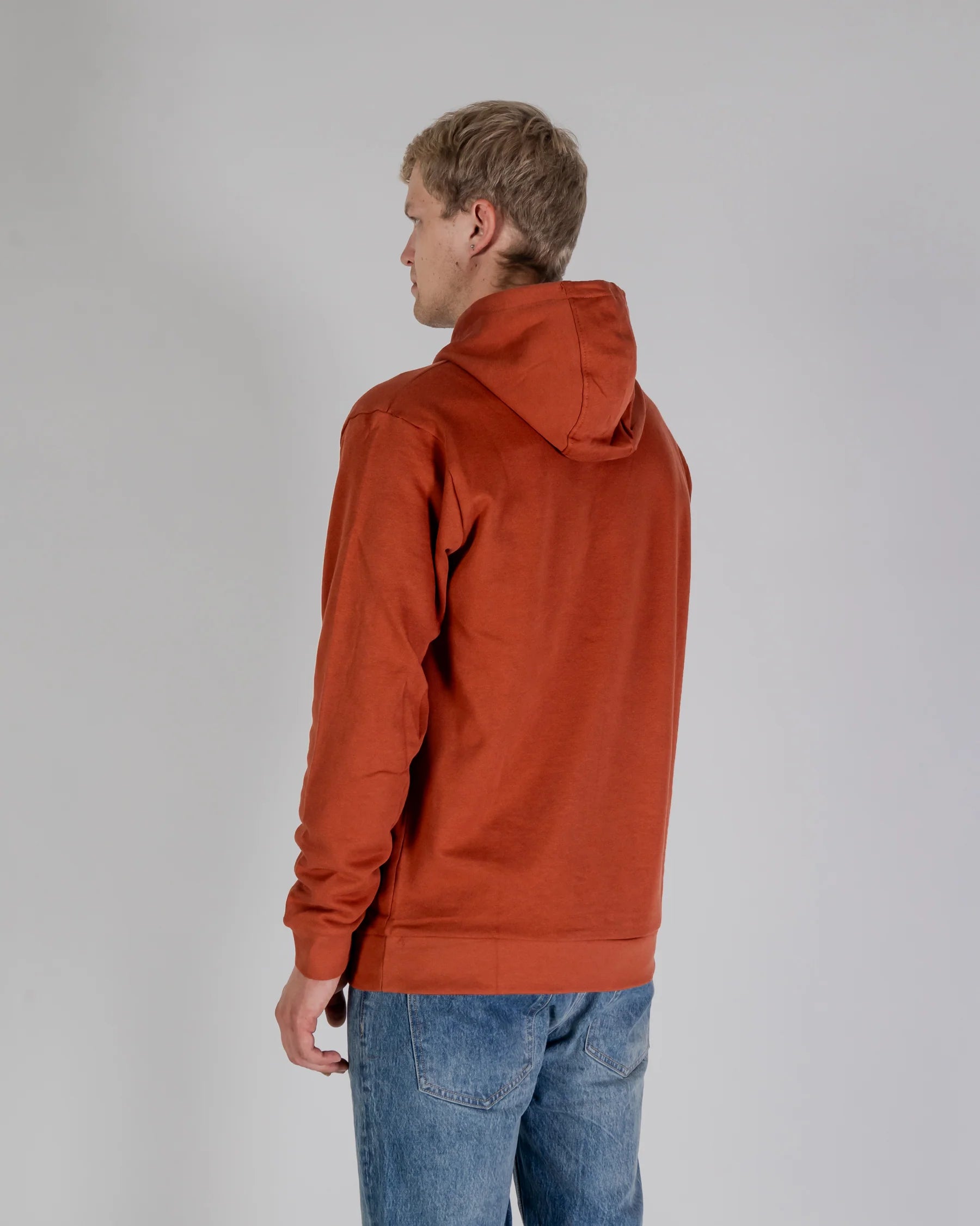 Active Big Logo Raglan Hoodie Aquascutum - Winter Rust