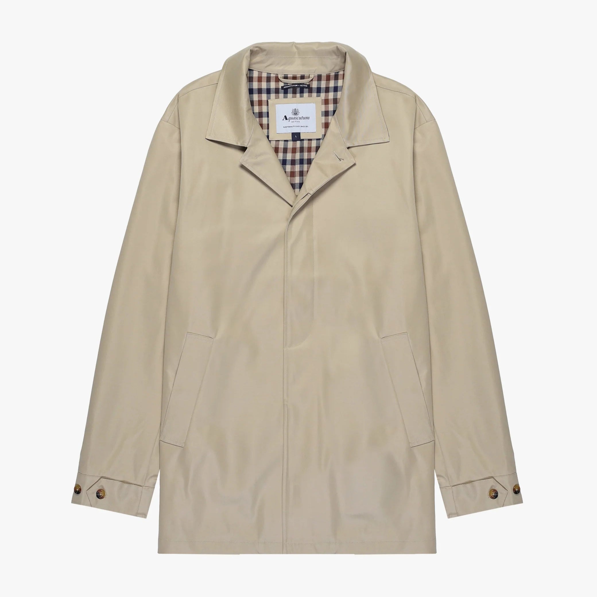 Iconic Caban Jacket Aquascutum - Beige