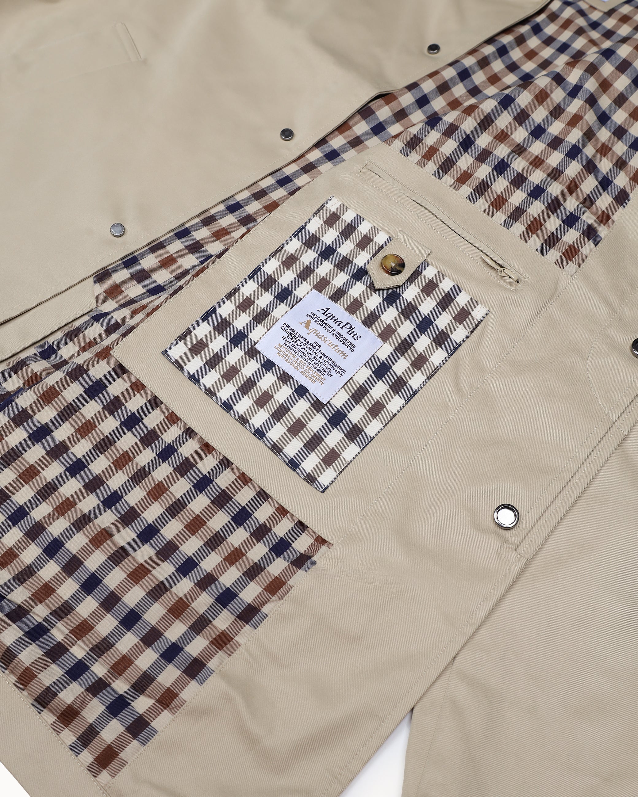Iconic Caban Jacket Aquascutum - Beige