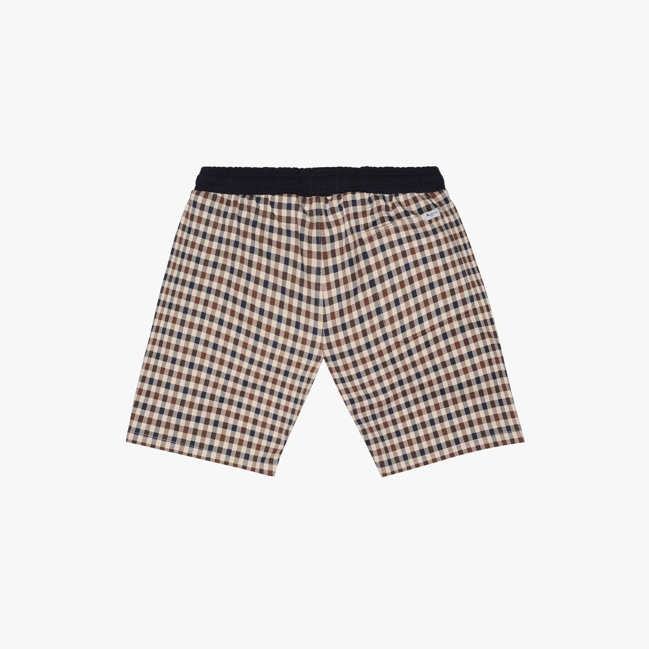 Club Check Short Pants Aquascutum - Navy