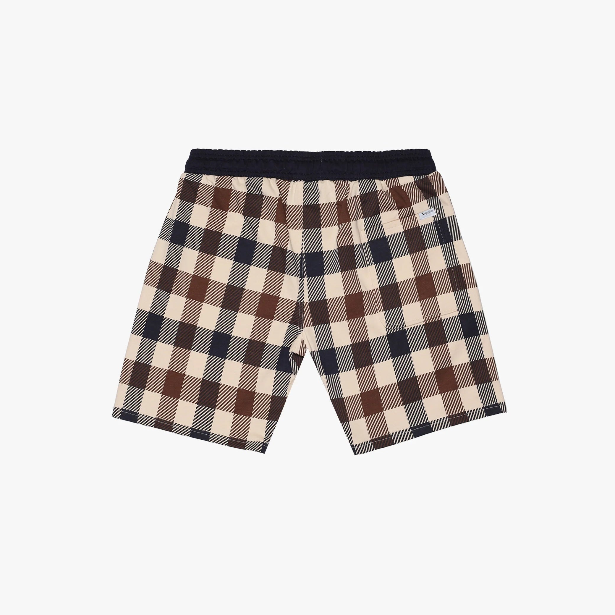 Macro Club Check Short Pants Aquascutum - Navy