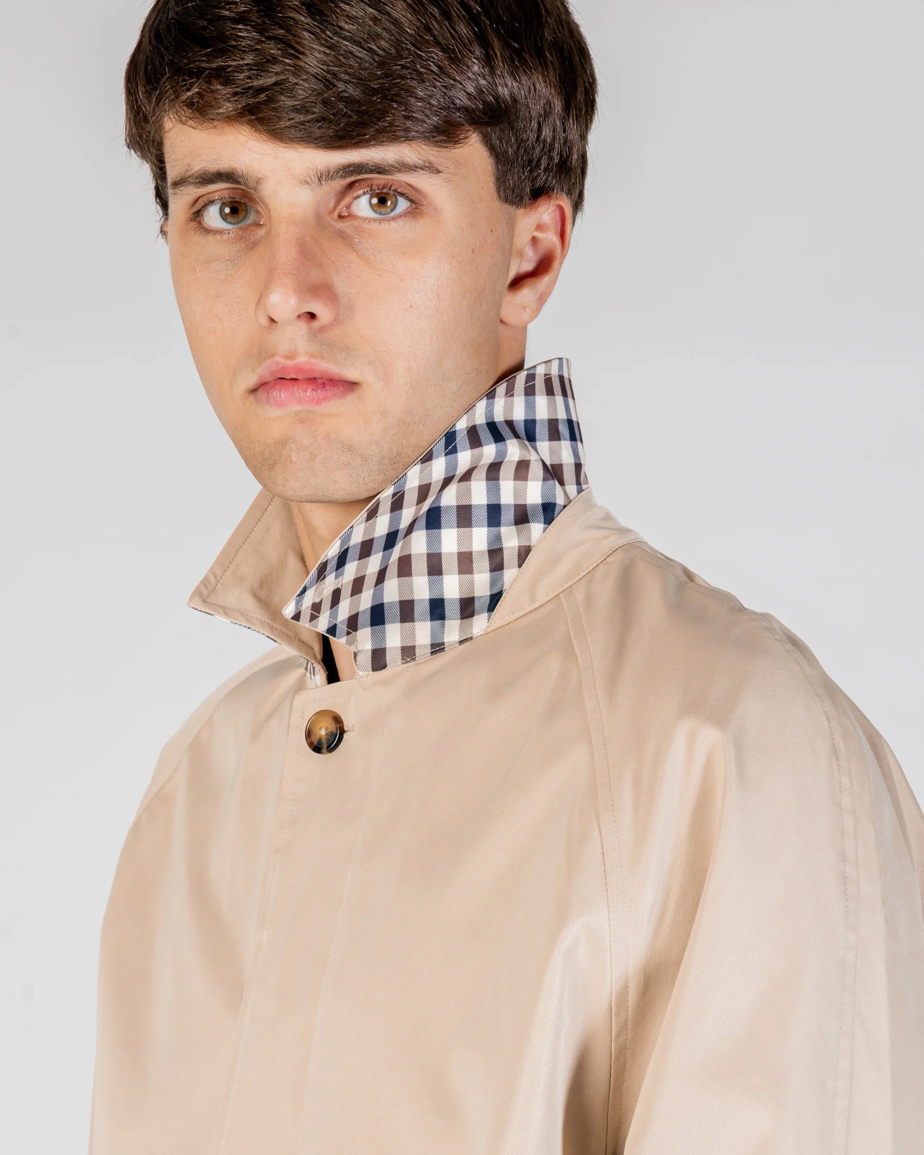 Archival Mac Coat Aquascutum AW25 - Beige