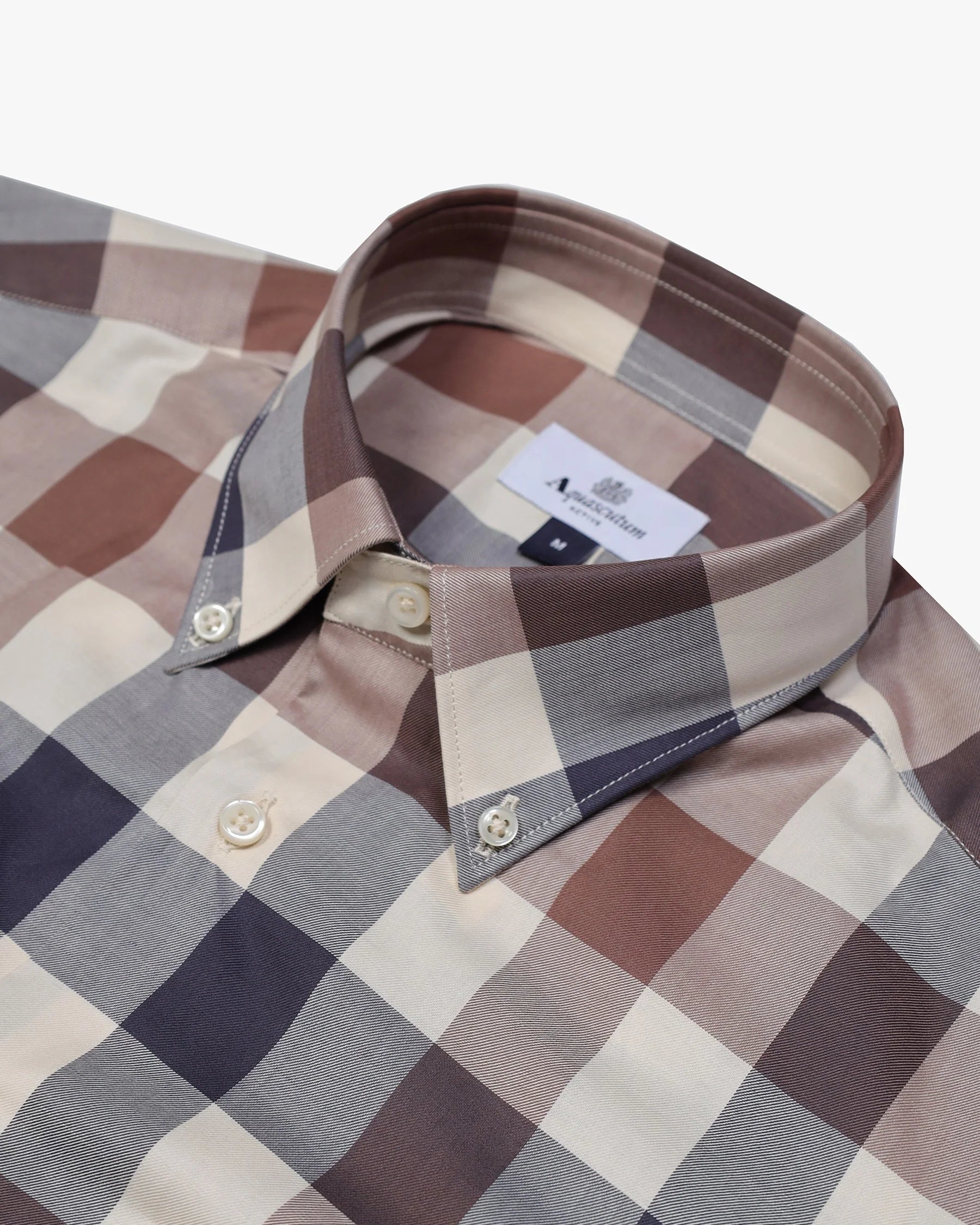 Macro Iconic Shirt Aquascutum AW25 - Club Check