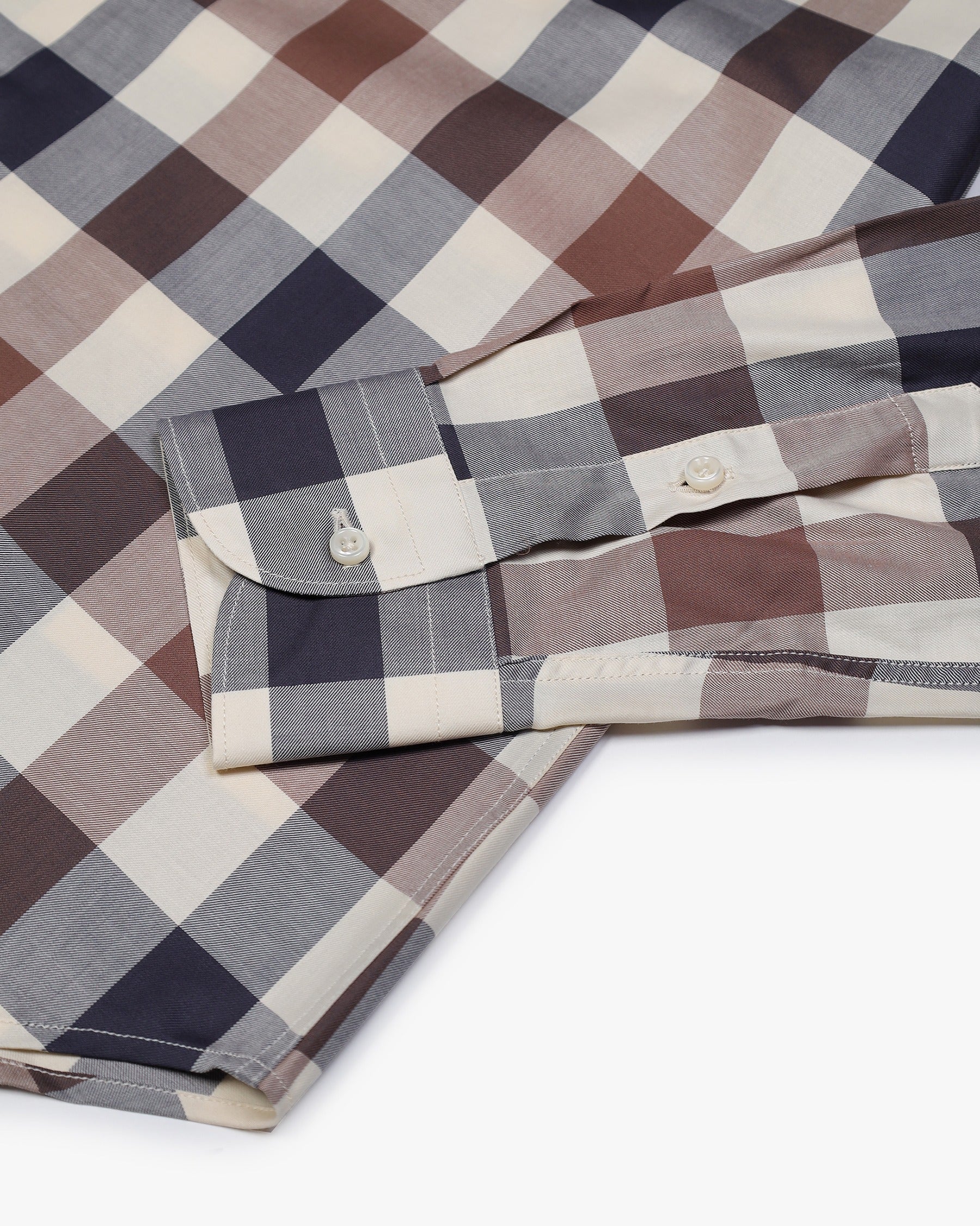 Macro Iconic Shirt Aquascutum AW25 - Club Check