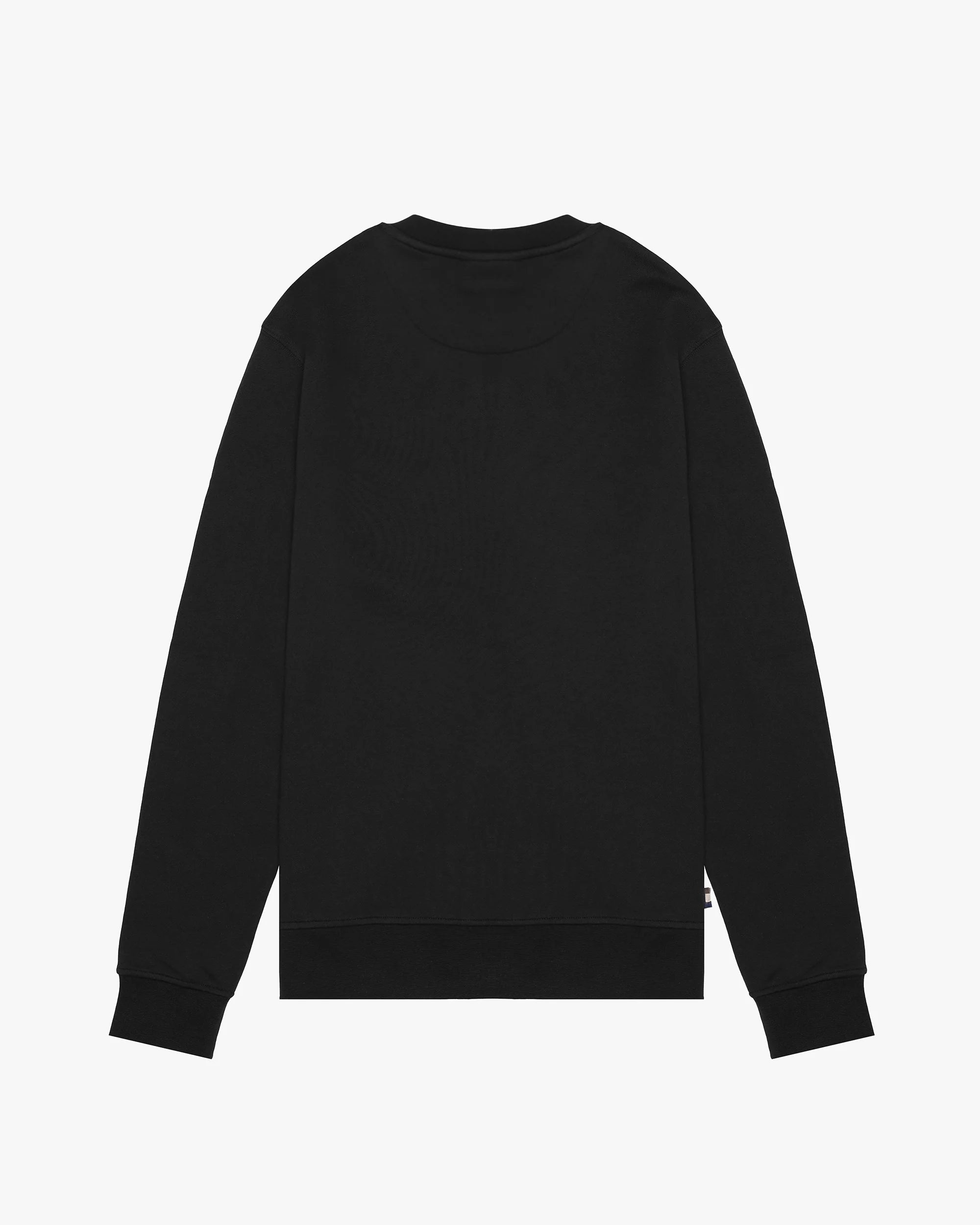 Small Logo Crew Neck Aquascutum AW25 - Black