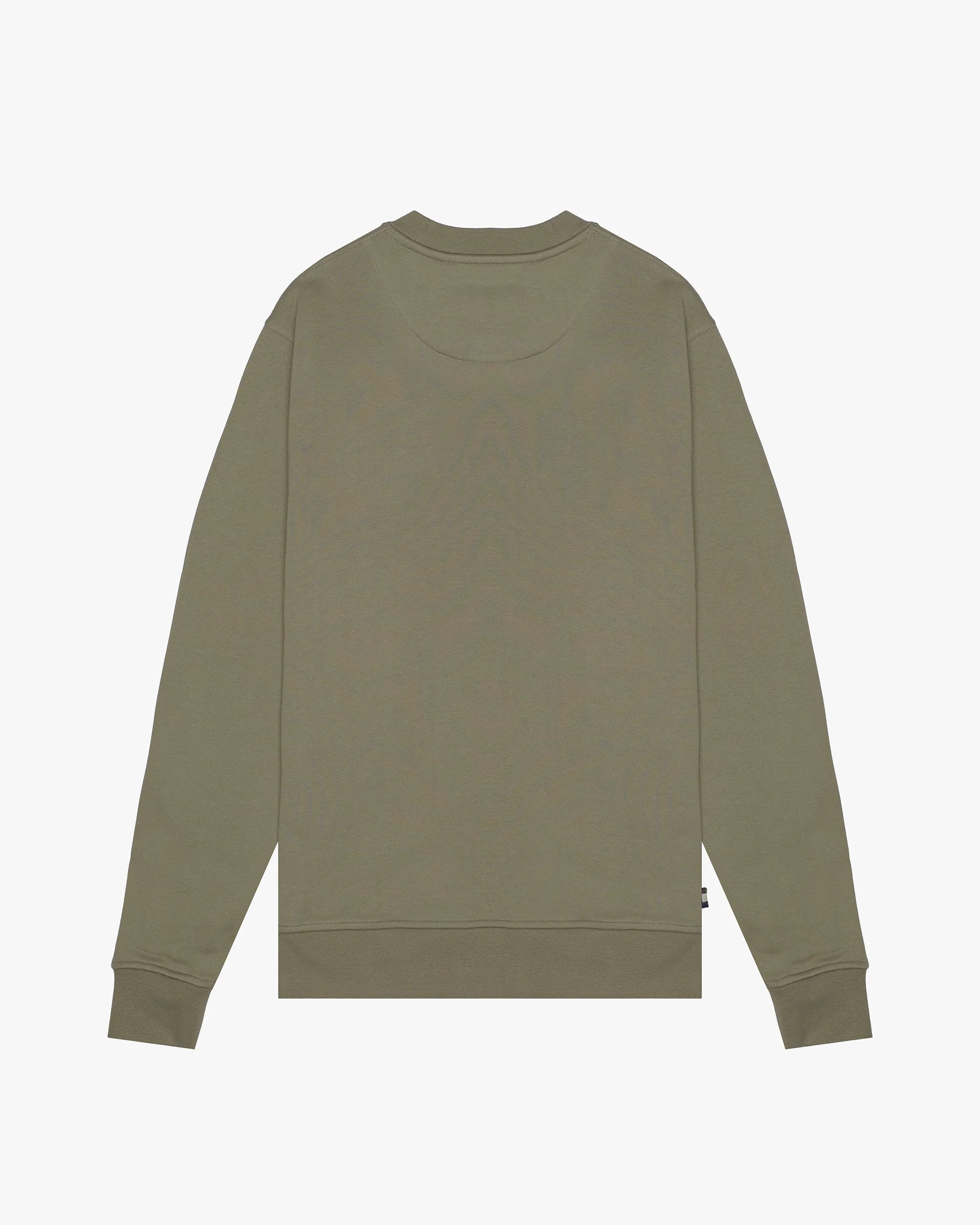 Small Logo Crew Neck Aquascutum AW25 - Ivy Green
