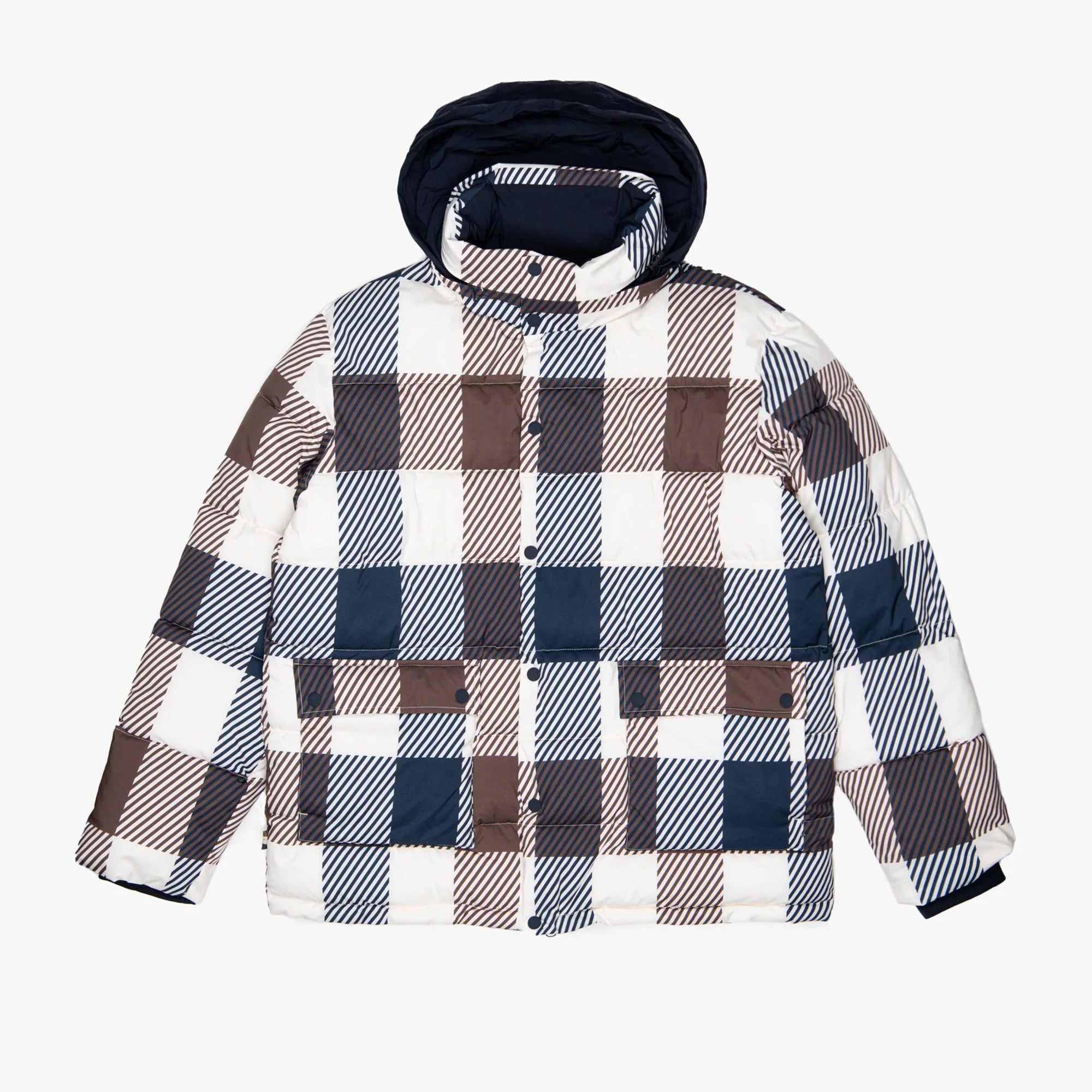 SP Puffer Jacket Aquascutum AW25 - Jumbo Check