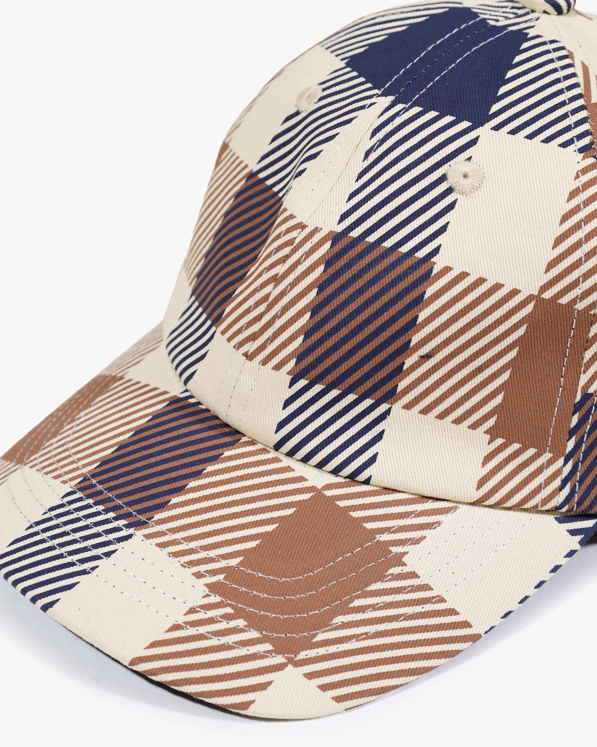 Cotton Macro Check Cap Aquascutum AW25 - Club Check