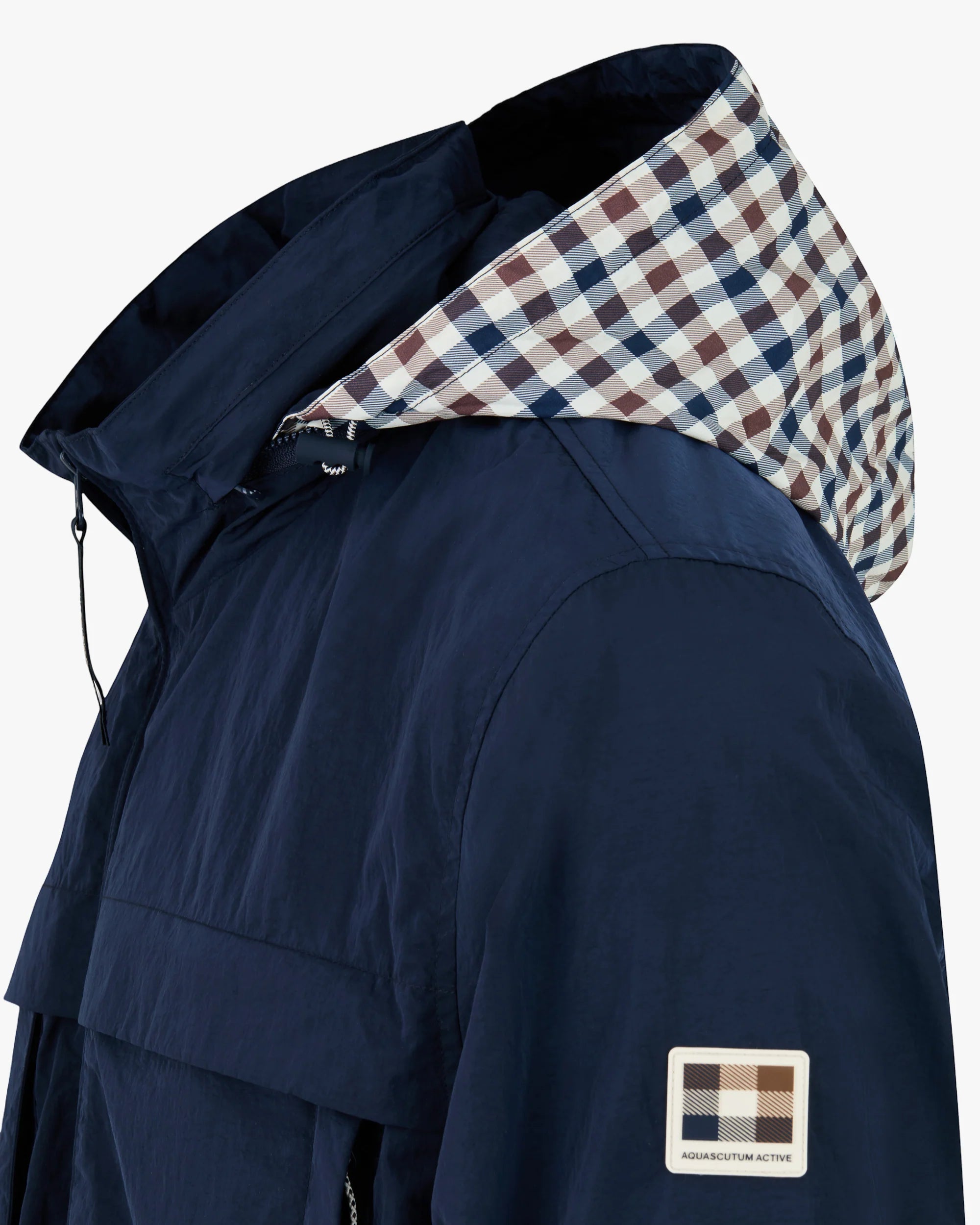 Lamina Mock Neck Jacket Aquascutum - Navy